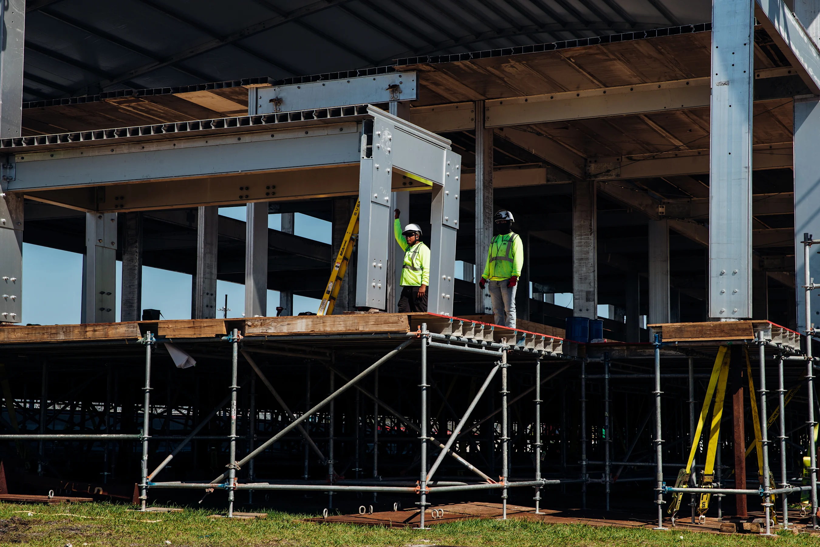 F1 construction on Wednesday, Feb. 21, 2024, in Miami Gardens, Fla. (Tomas Diniz Santos/Miami