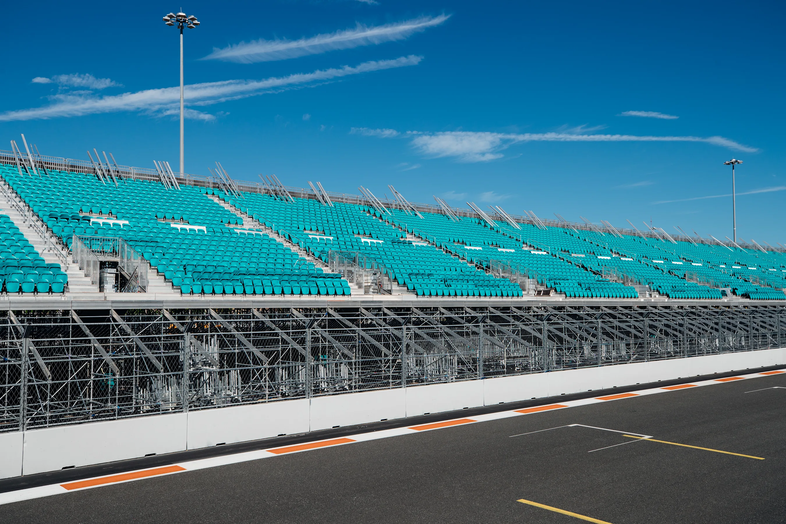 F1 Construction on Monday, Mar. 7, 2025, in Miami Gardens, Fla. (Tomas Diniz Santos/F1 Miami GP)