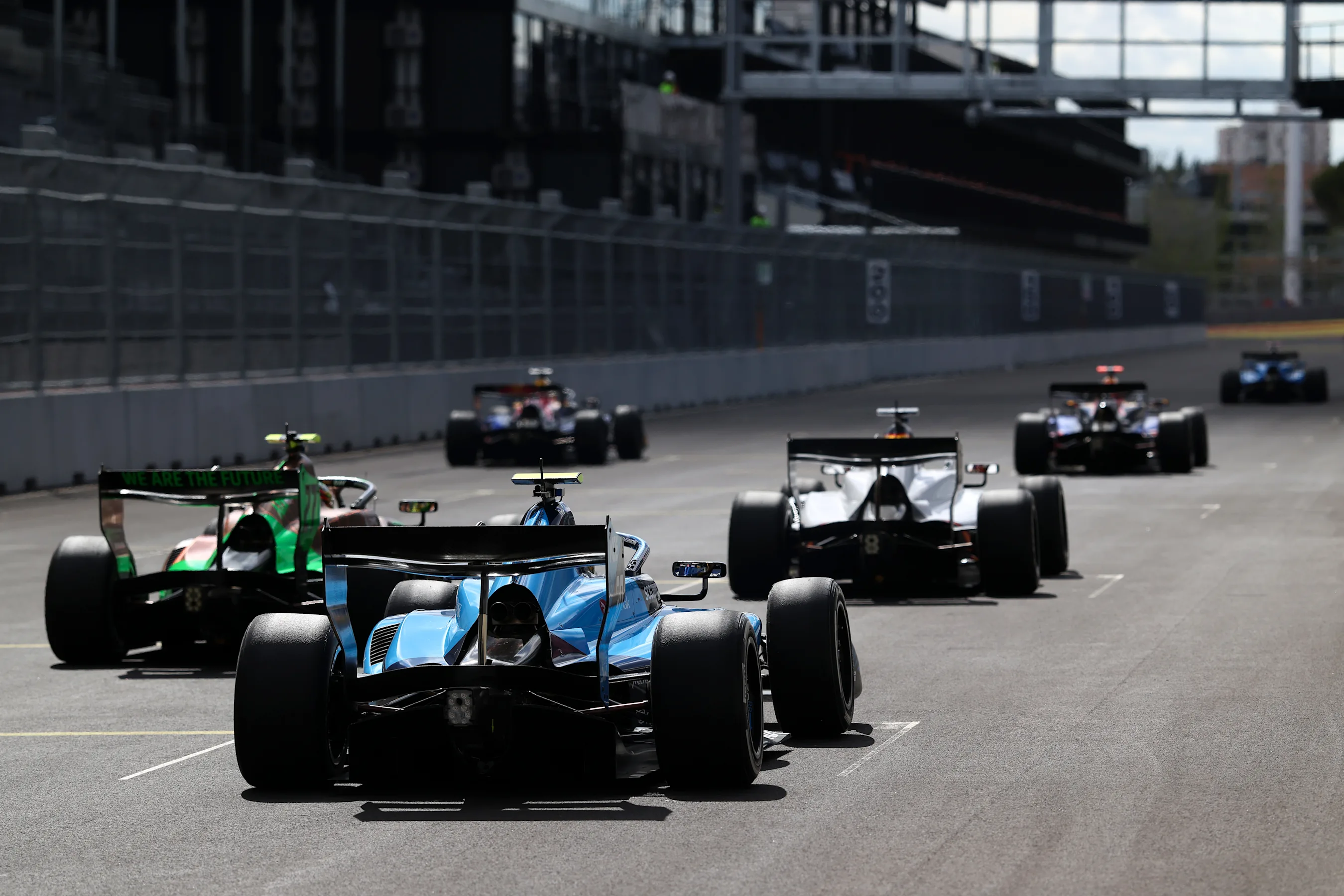 MADRID, SPAIN - AUGUST 24: Nandhavud Bhirombhakdi of Thailand and DAMS Lucas Oil (30) leaves the