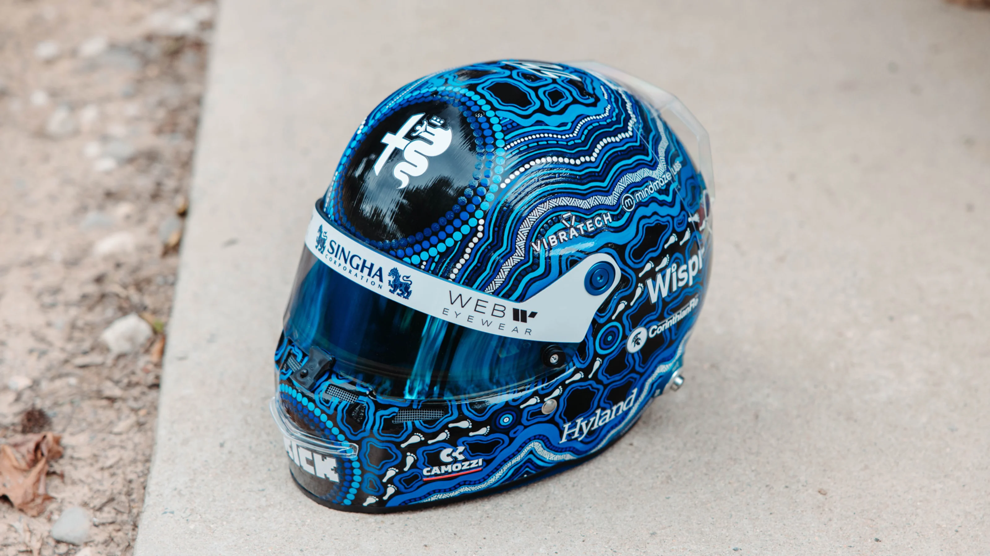 Valtteri Bottas Australian GP helmet