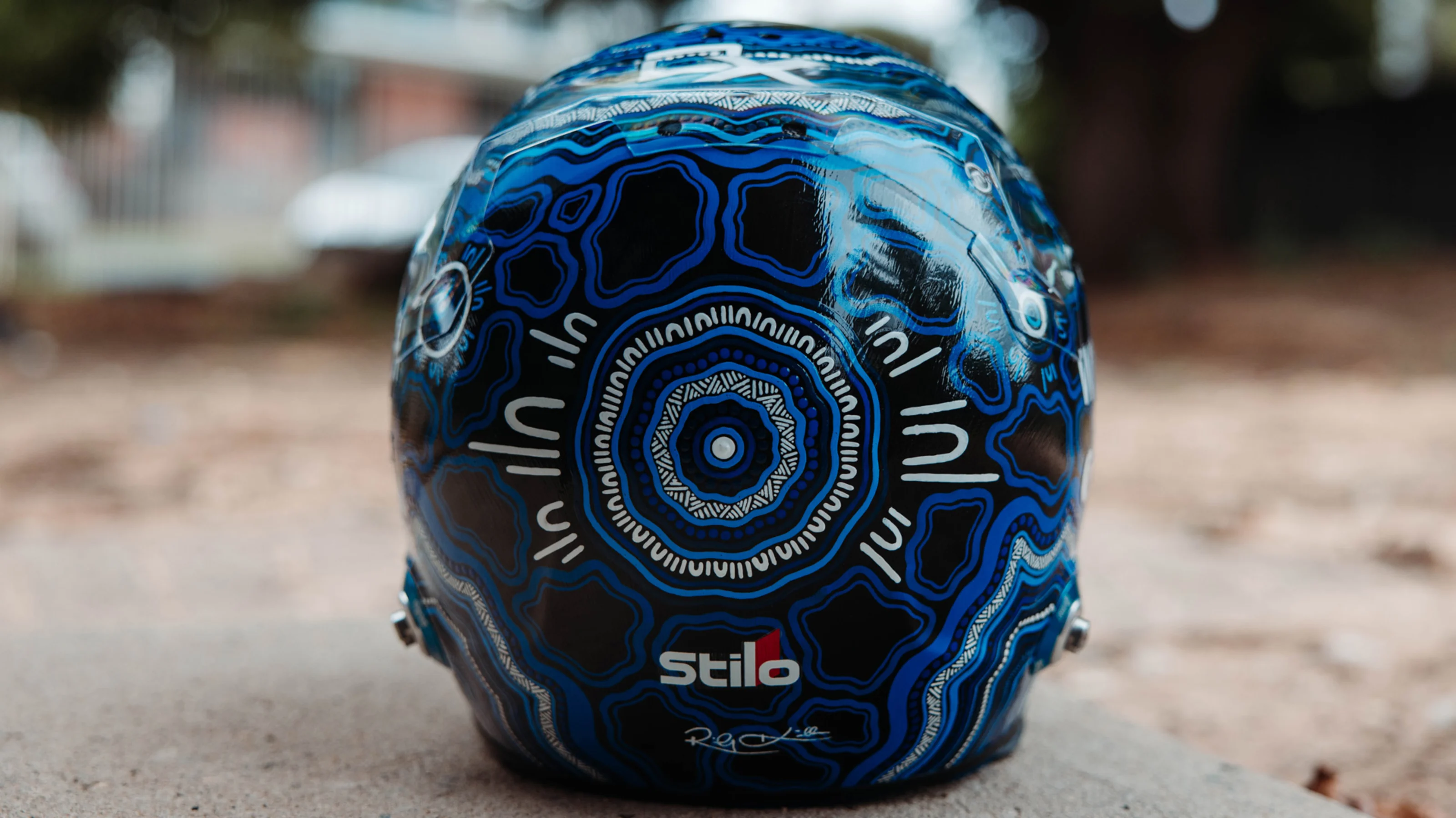 Valtteri Bottas Australian GP helmet