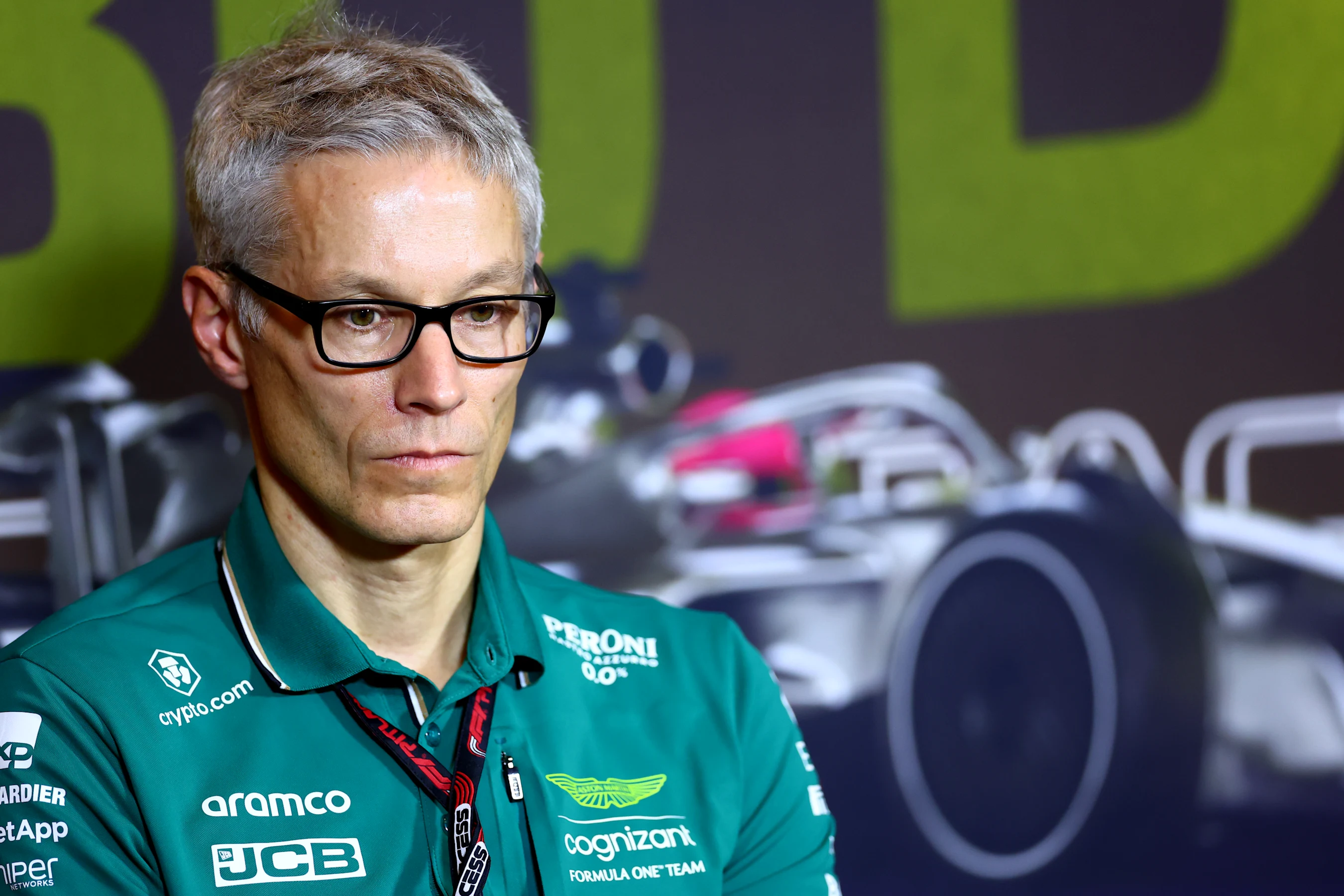 ABU DHABI, UNITED ARAB EMIRATES - NOVEMBER 24: Mike Krack, Team Principal of the Aston Martin F1