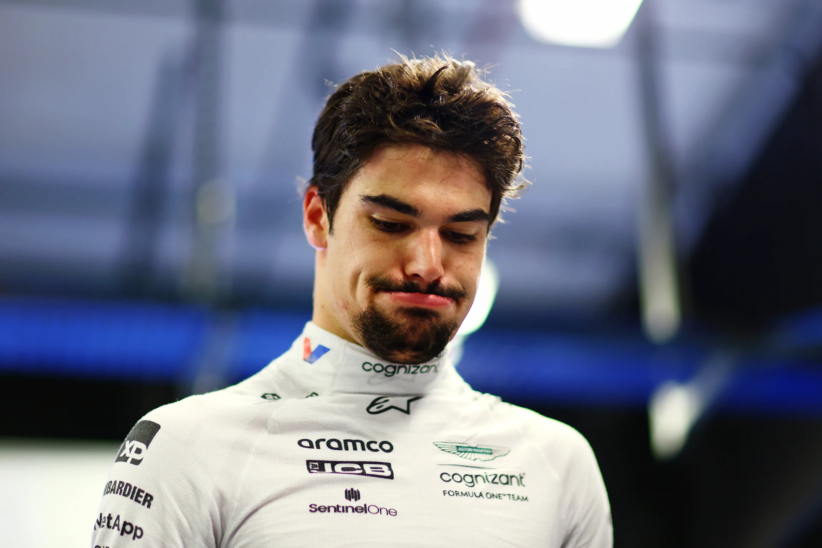 ABU DHABI, UNITED ARAB EMIRATES - NOVEMBER 25: 13th placed qualifier Lance Stroll of Canada and
