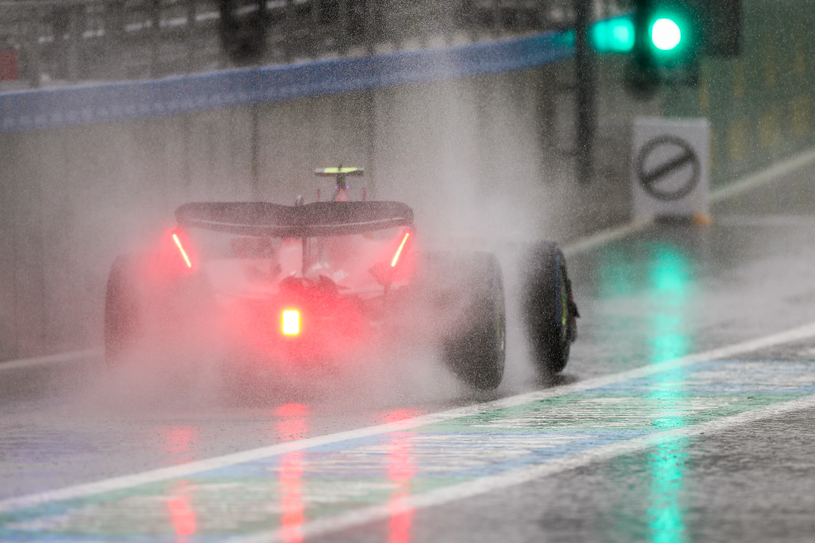 SPA, BELGIUM - JULY 28: Carlos Sainz of Ferrari and Spain  during practice/qualifying ahead of the
