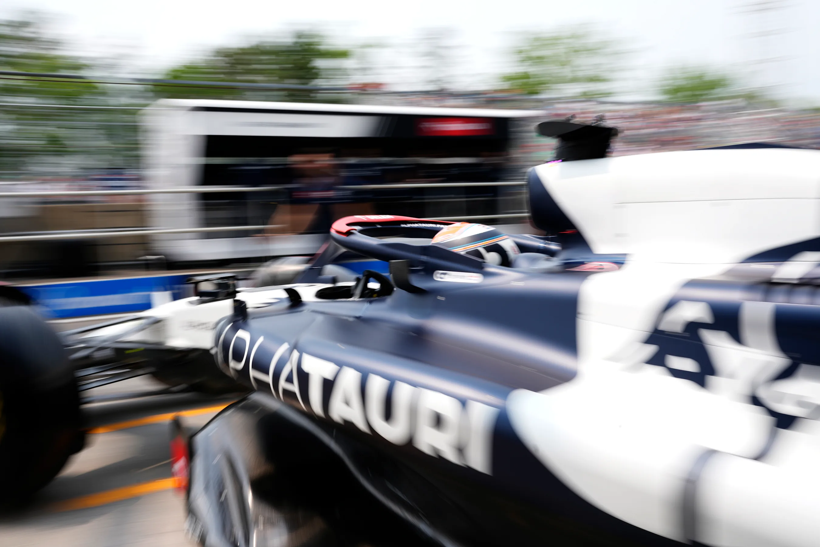 MONTREAL, QUEBEC - JUNE 16: Nyck de Vries of Netherlands driving the (21) Scuderia AlphaTauri AT04