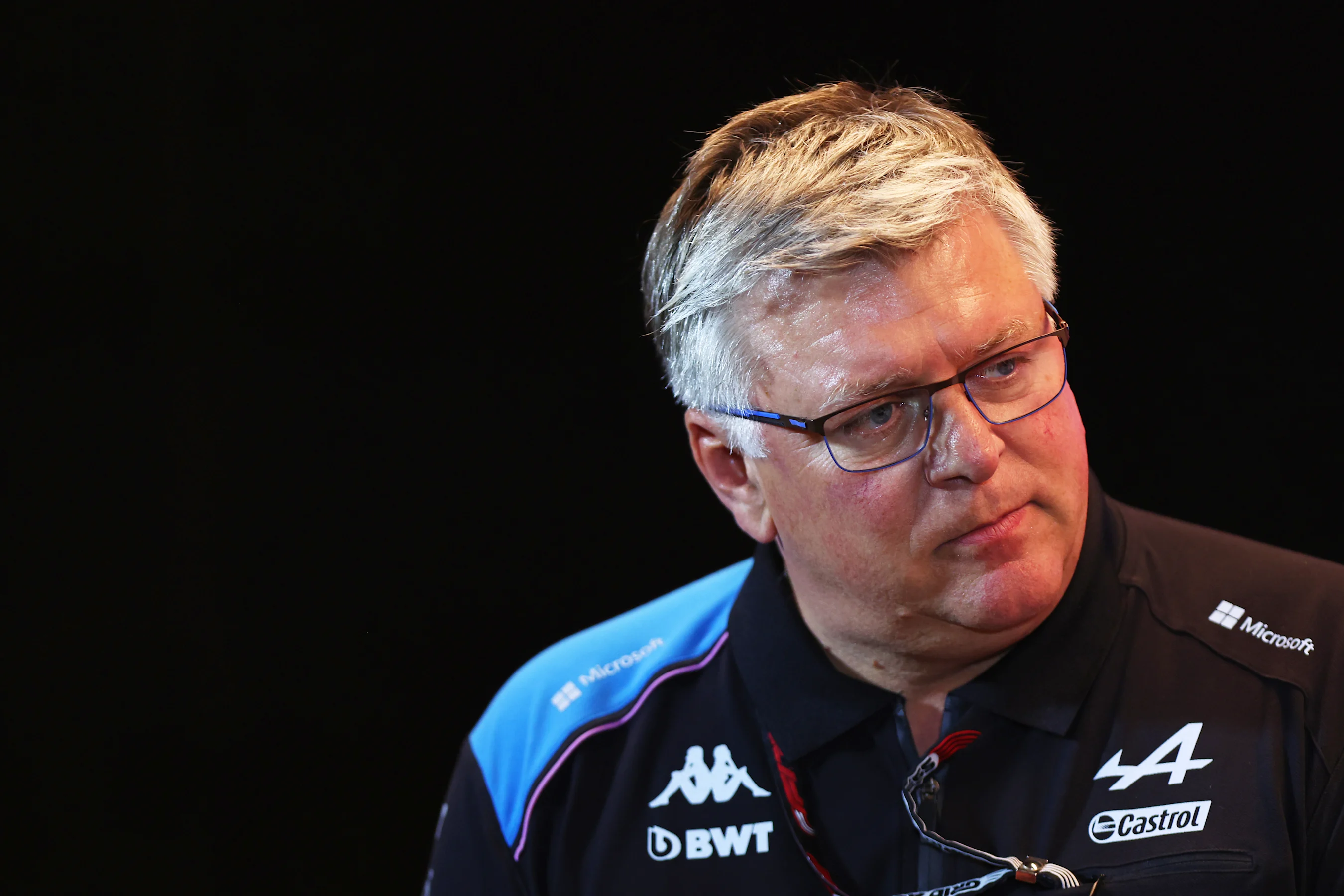 MONTREAL, QUEBEC - JUNE 16: Otmar Szafnauer, Team Principal of Alpine F1 attends the Team