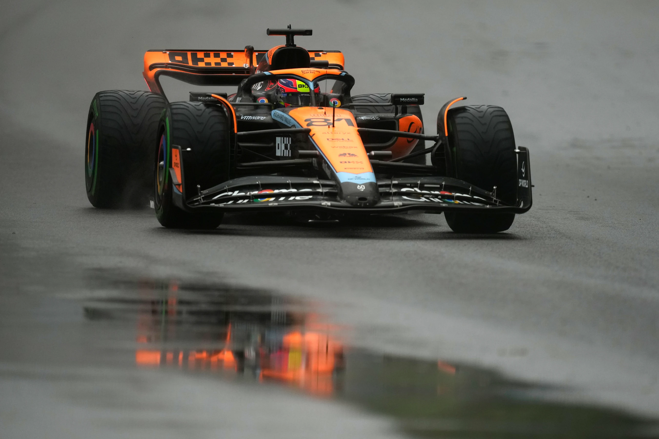 MONTREAL, QUEBEC - JUNE 17: Oscar Piastri of Australia driving the (81) McLaren MCL60 Mercedes on