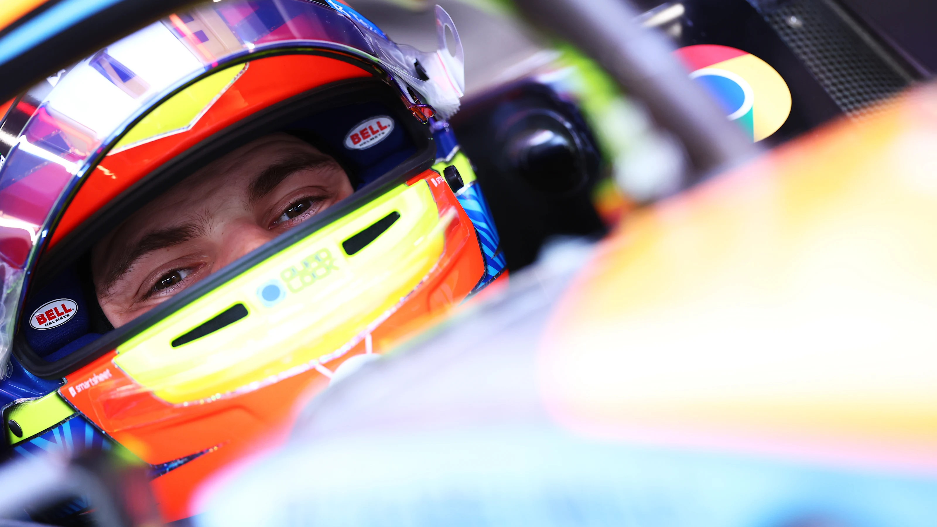 BUDAPEST, HUNGARY - JULY 21: Oscar Piastri of Australia and McLaren prepares to drive in the garage