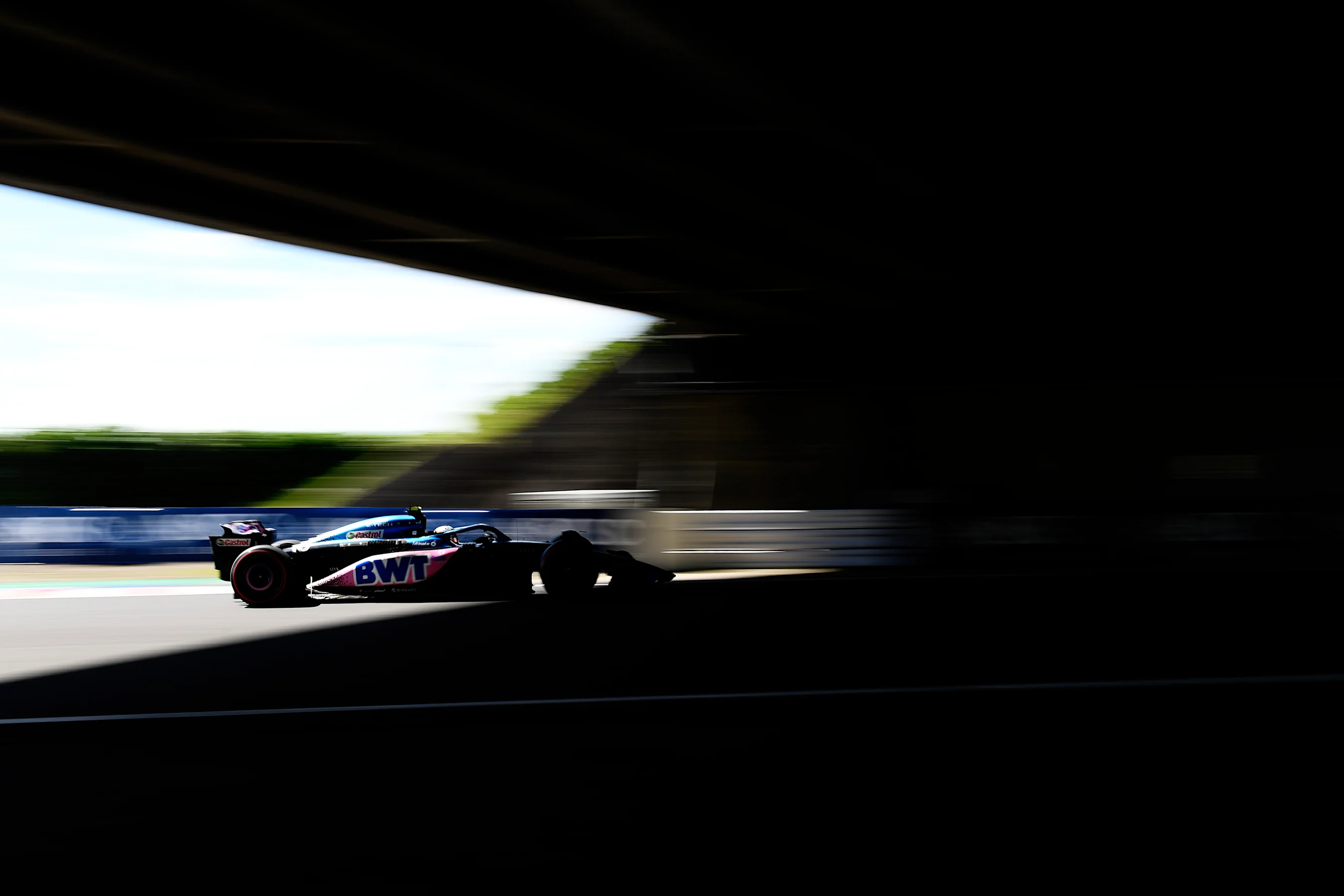 SUZUKA, JAPAN - SEPTEMBER 23: Pierre Gasly of France driving the (10) Alpine F1 A523 Renault on