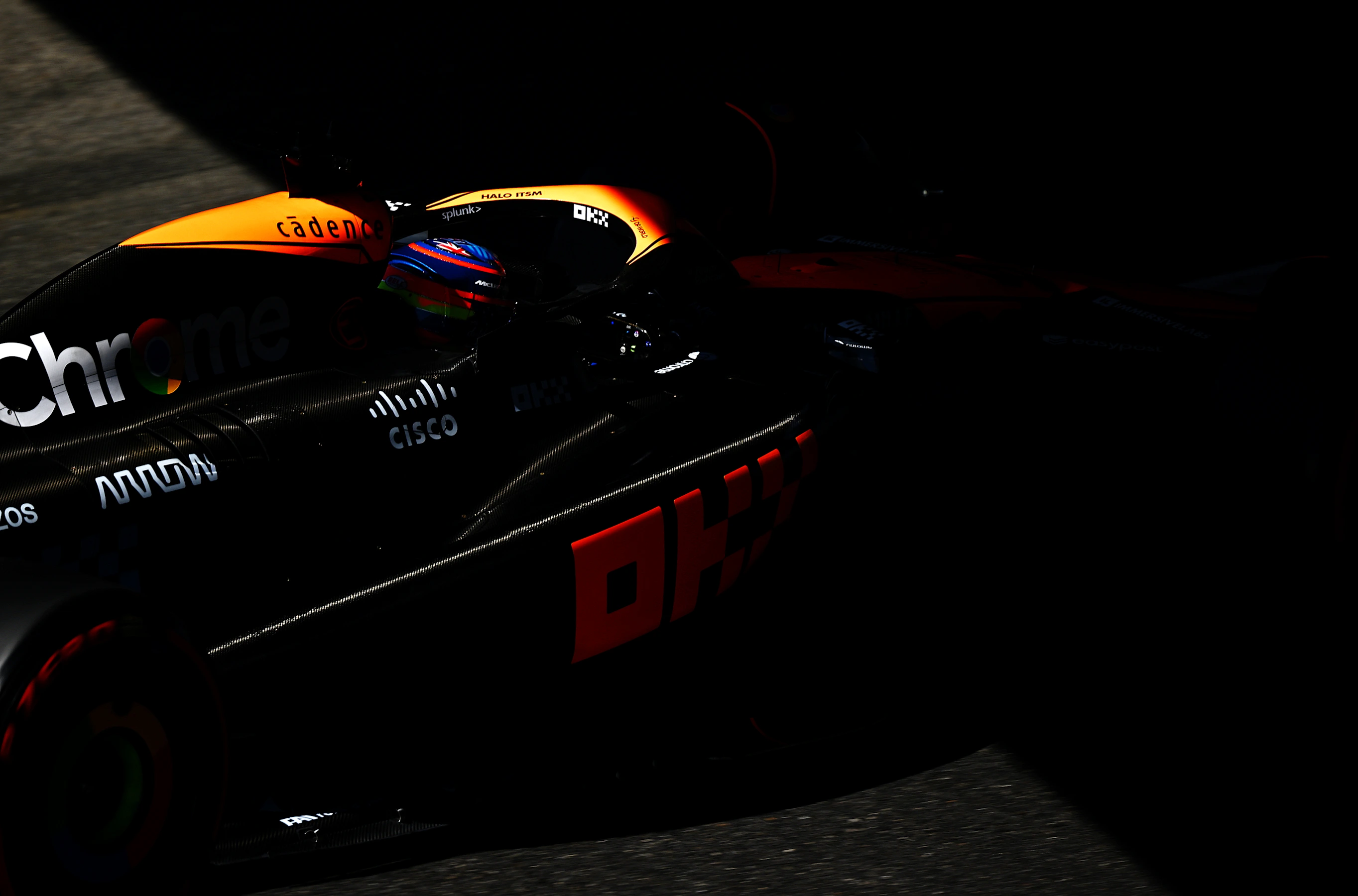 SUZUKA, JAPAN - SEPTEMBER 23: Oscar Piastri of Australia driving the (81) McLaren MCL60 Mercedes on