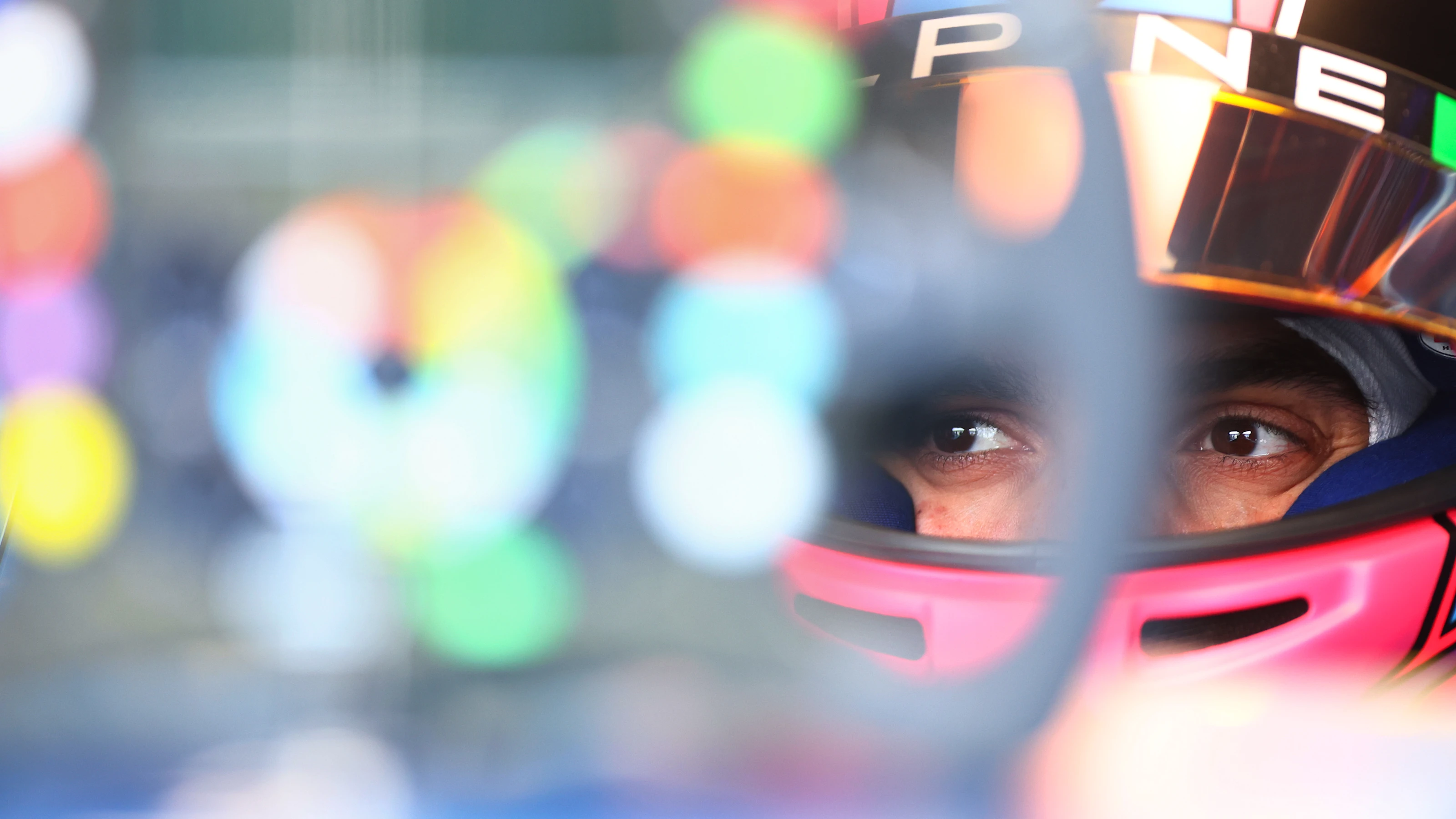 MIAMI, FLORIDA - MAY 05: Esteban Ocon of France and Alpine F1 prepares to drive in the garage