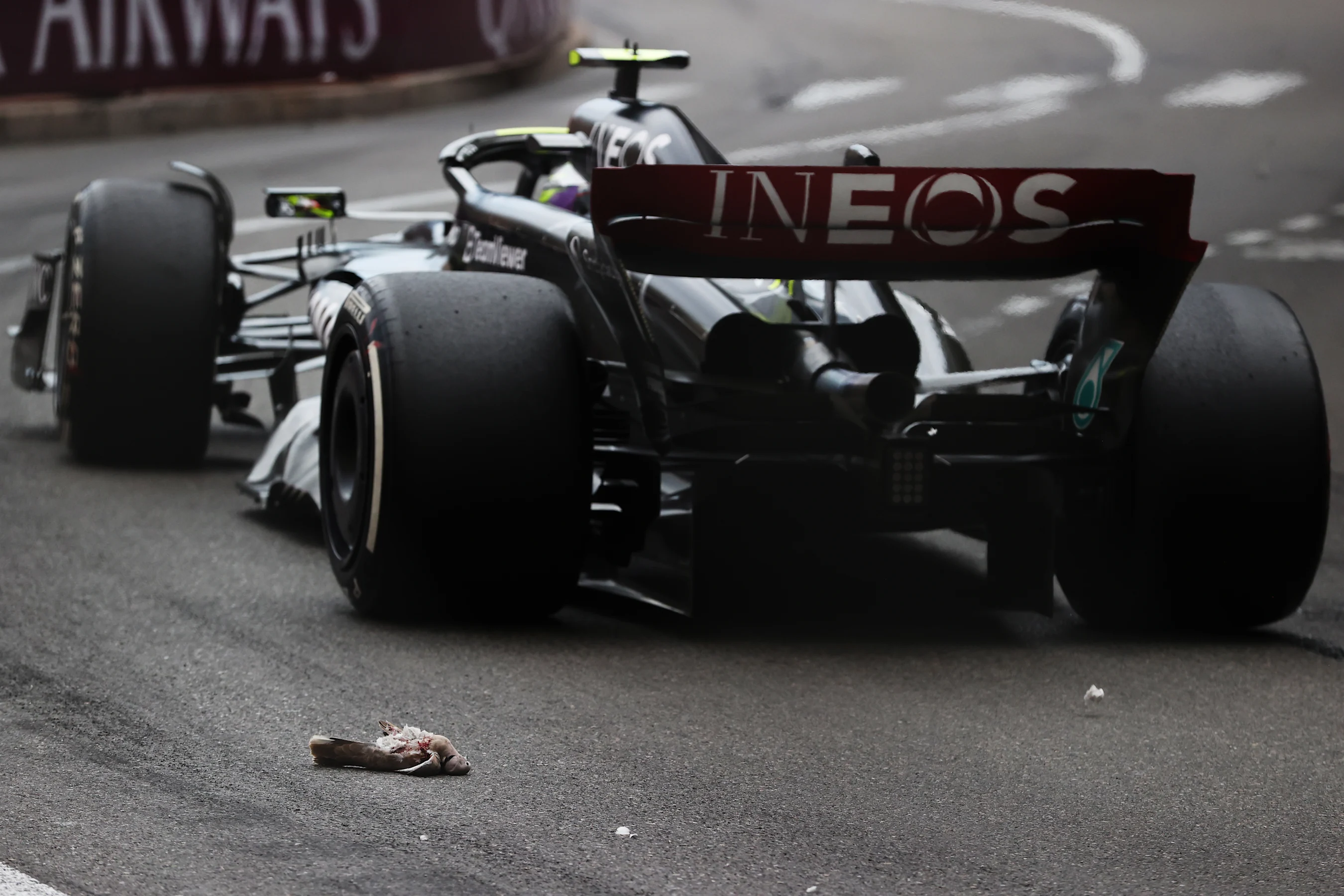 MONTE-CARLO, MONACO - MAY 28: Lewis Hamilton of Great Britain driving the (44) Mercedes AMG