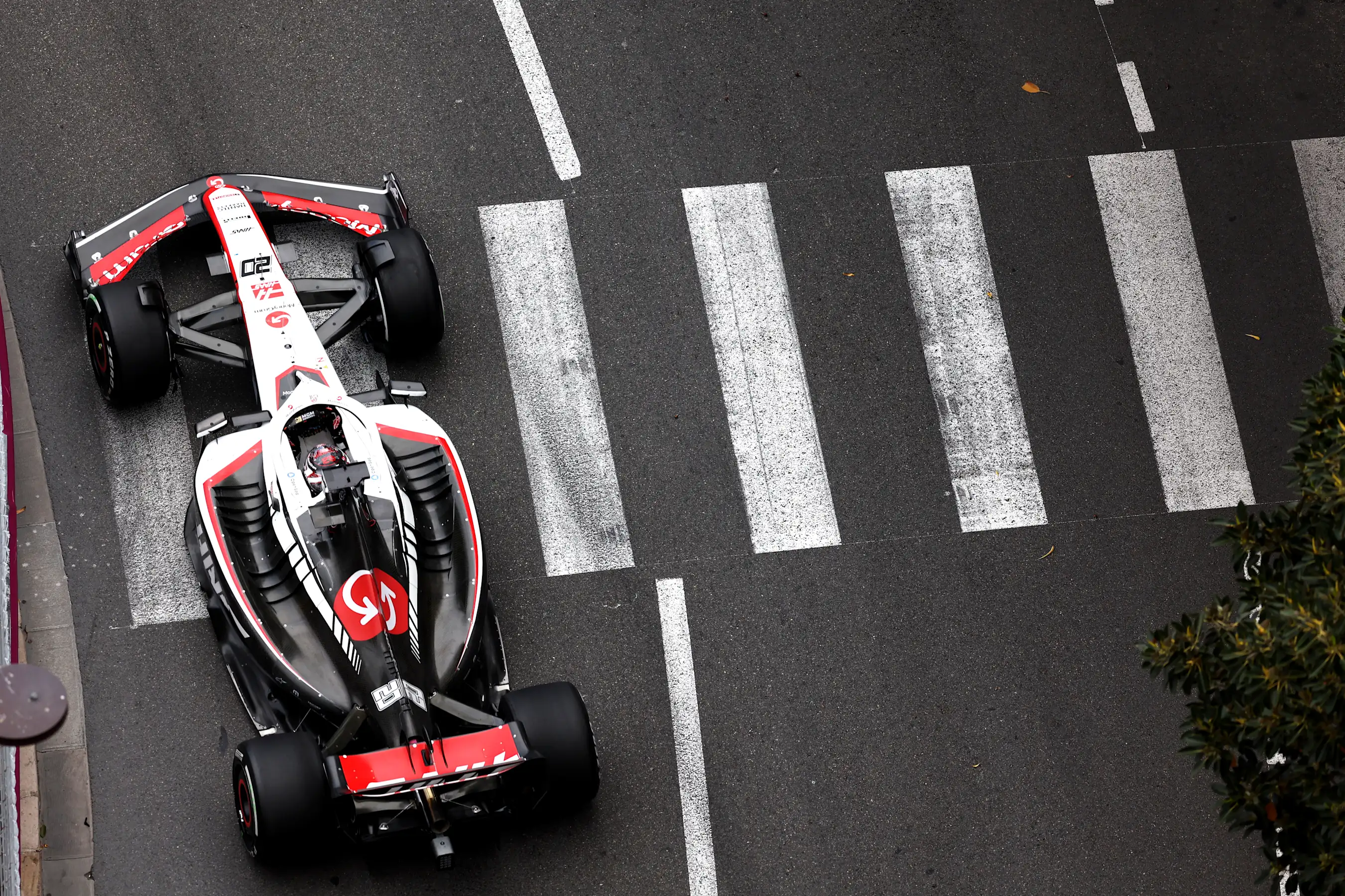 MONTE-CARLO, MONACO - MAY 28: Kevin Magnussen of Denmark driving the (20) Haas F1 VF-23 Ferrari on