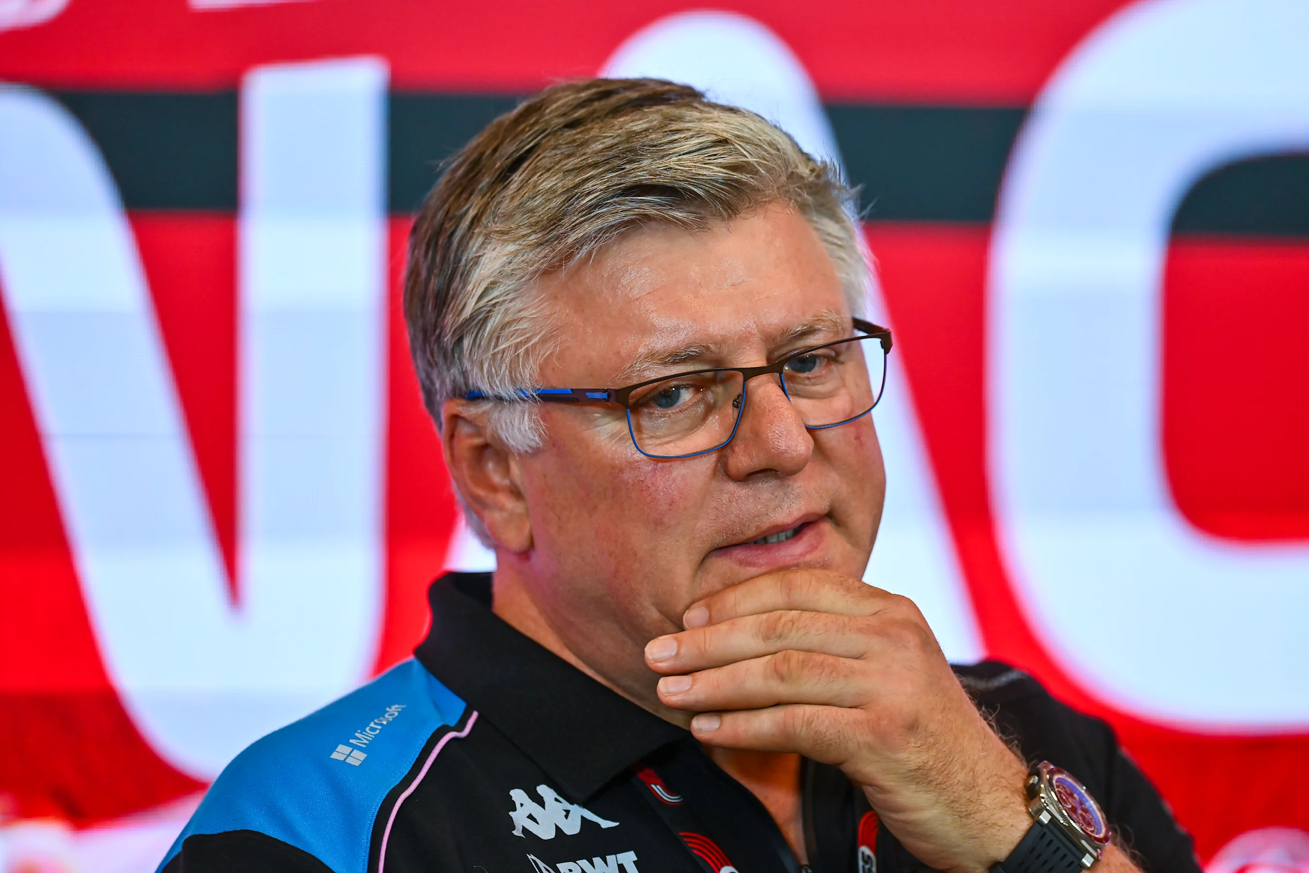 MONTE-CARLO, MONACO - MAY 26: Otmar Szafnauer, Team Principal of Alpine F1 attends the Team
