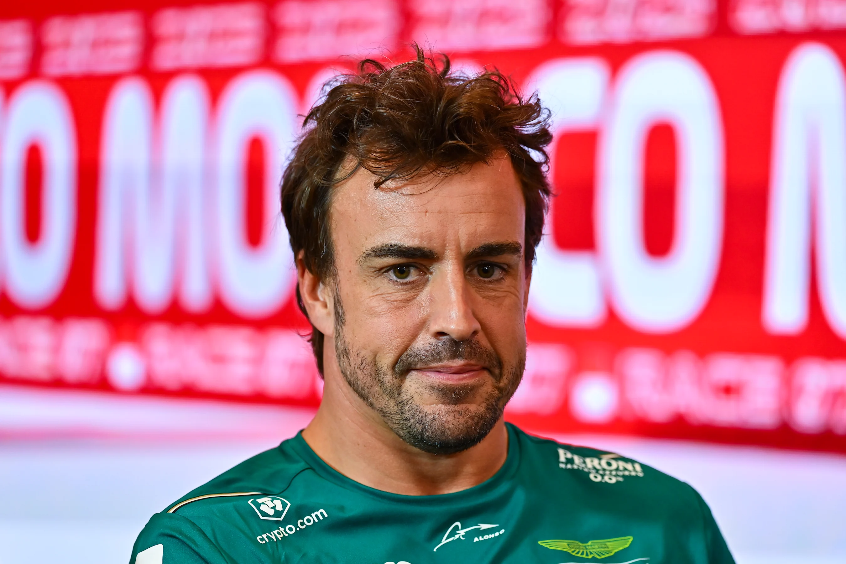 MONTE-CARLO, MONACO - MAY 25: Fernando Alonso of Spain and Aston Martin F1 Team attends the Drivers