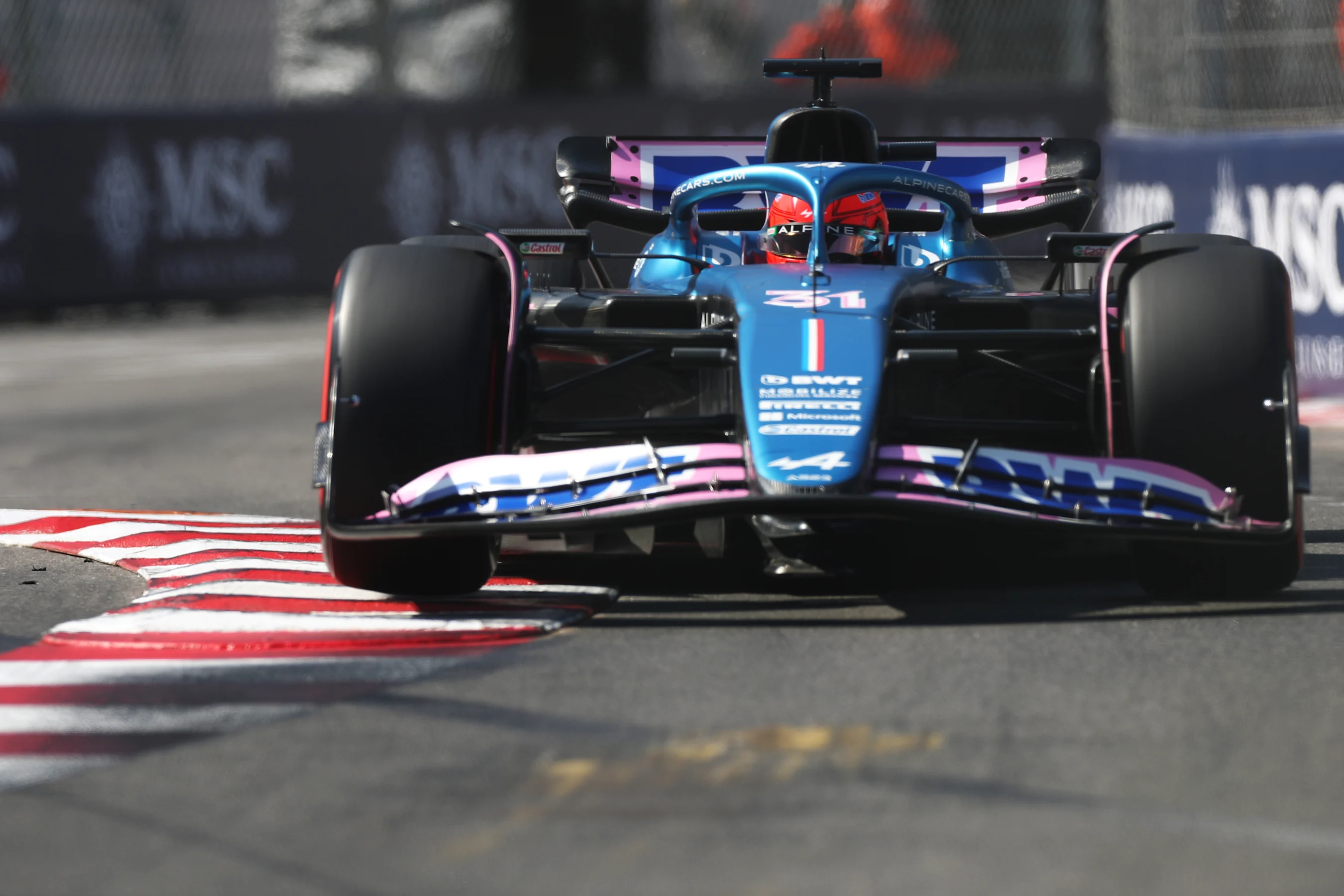 MONTE-CARLO, MONACO - MAY 27: Esteban Ocon of France driving the (31) Alpine F1 A523 Renault on