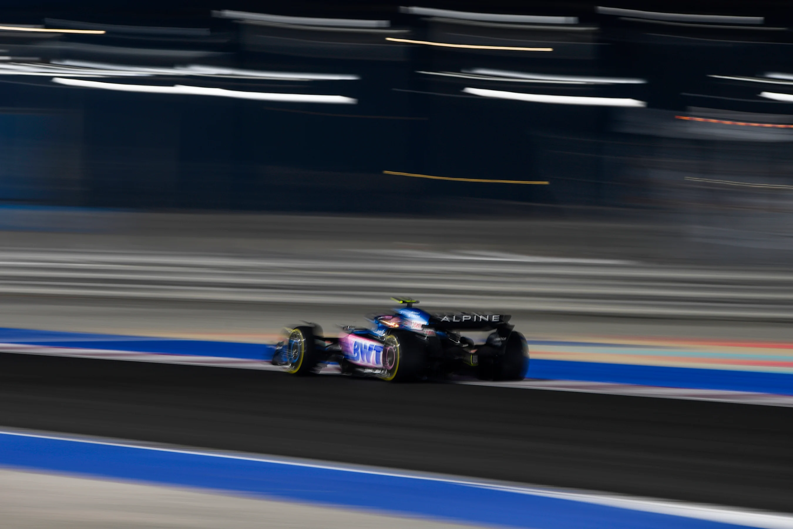 LUSAIL CITY, QATAR - OCTOBER 08: Pierre Gasly of France driving the (10) Alpine F1 A523 Renault on