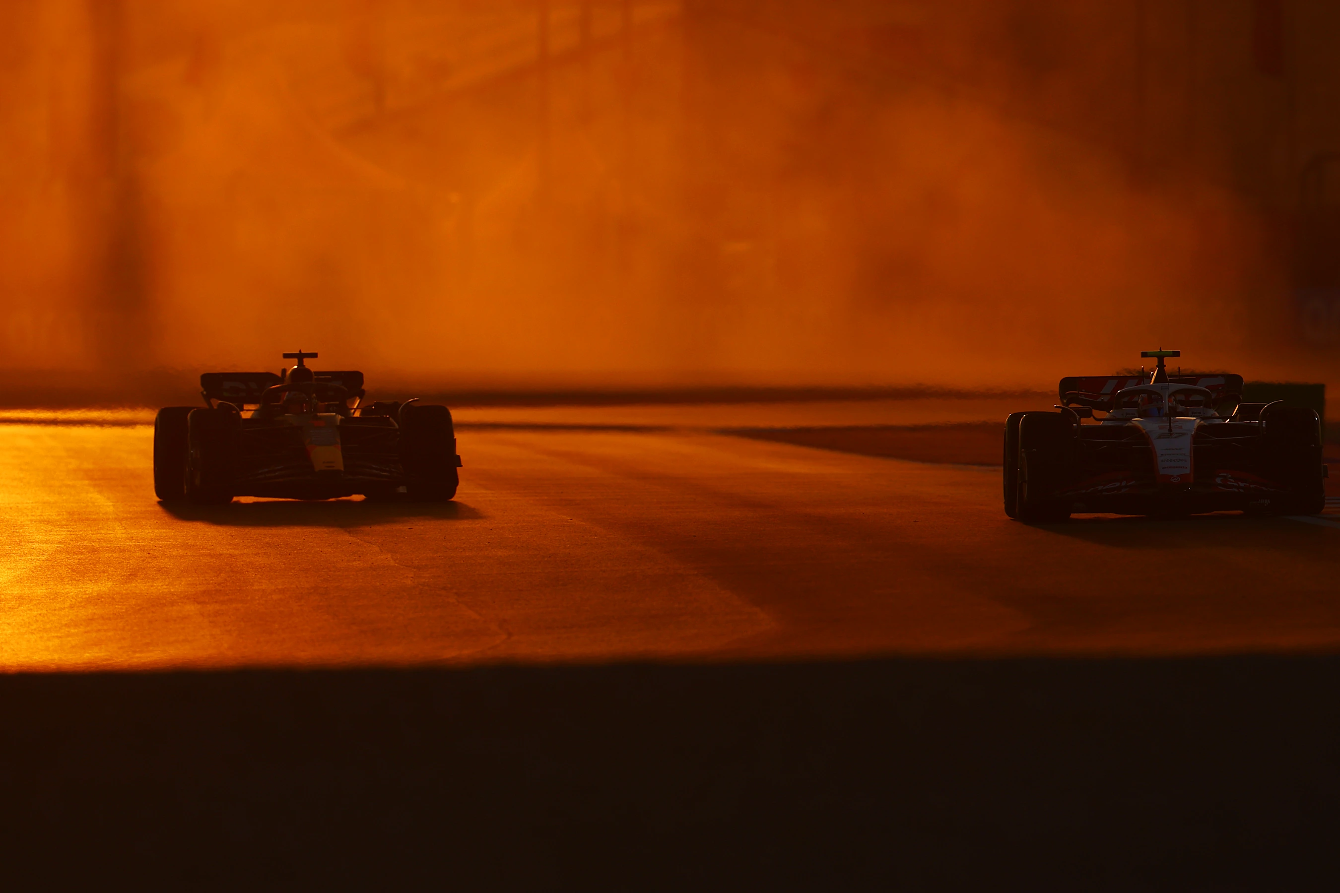LUSAIL CITY, QATAR - OCTOBER 06: Nico Hulkenberg of Germany driving the (27) Haas F1 VF-23 Ferrari