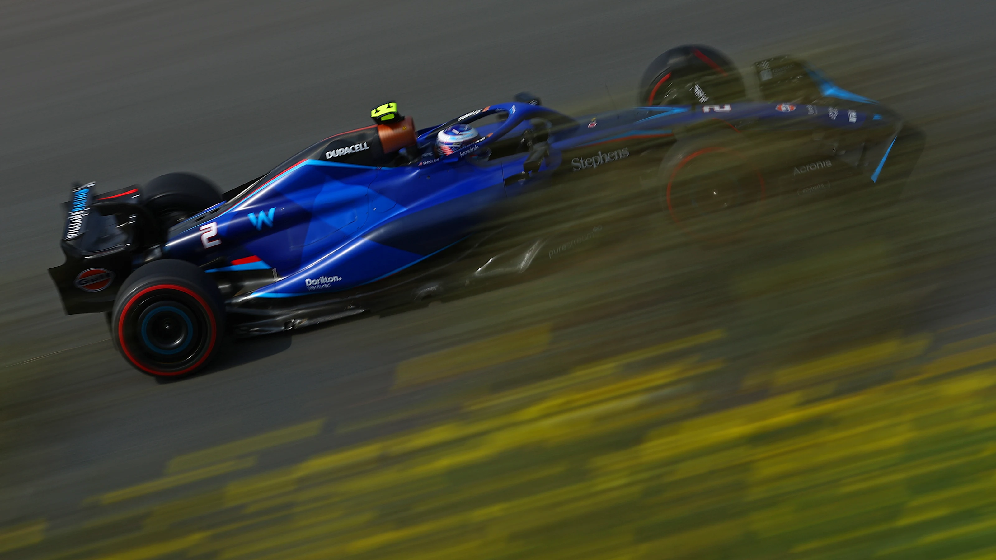 ZANDVOORT, NETHERLANDS - AUGUST 25: Logan Sargeant of United States driving the (2) Williams FW45