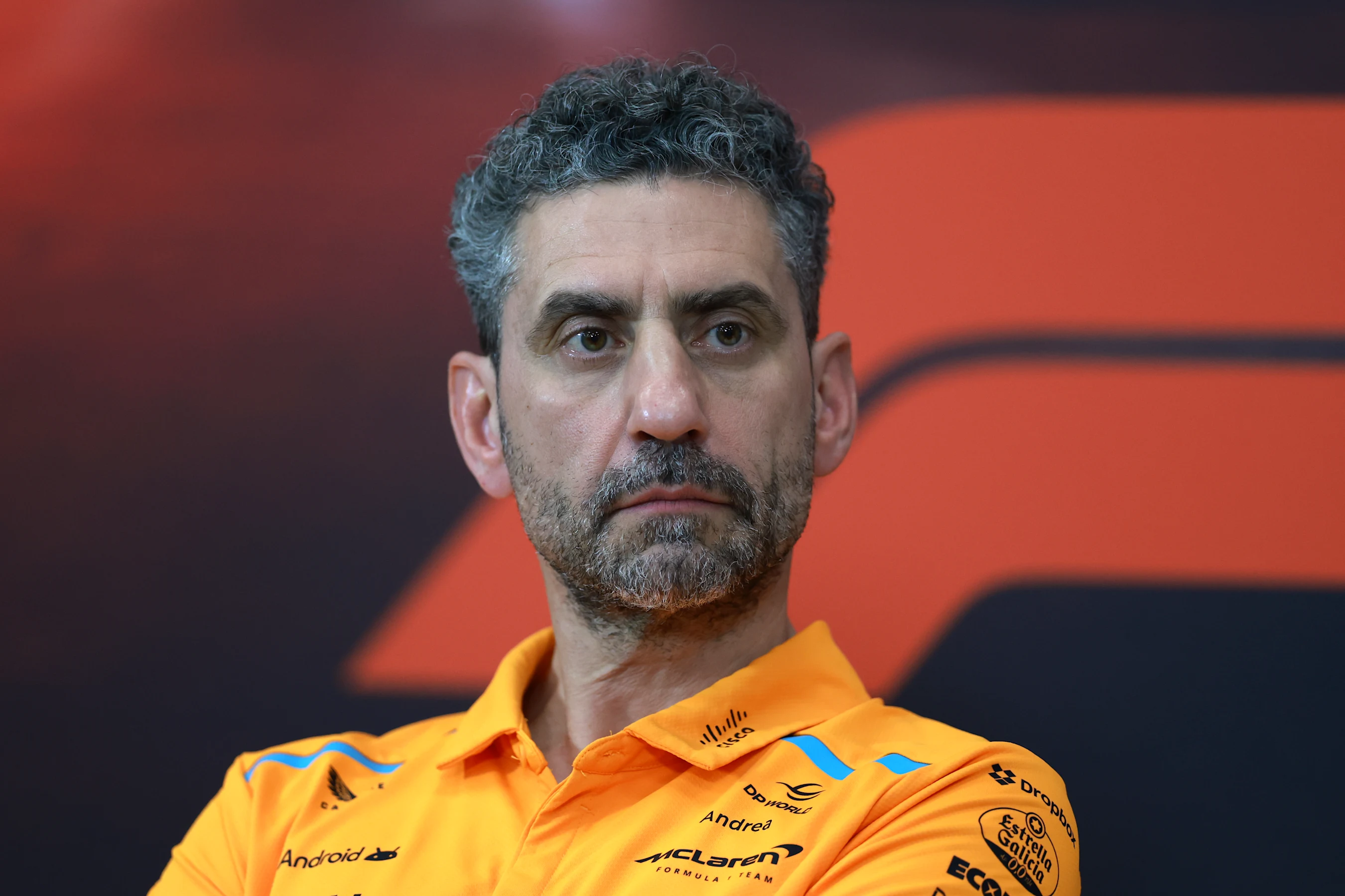 ABU DHABI, UNITED ARAB EMIRATES - DECEMBER 06: McLaren Team Principal Andrea Stella attends the