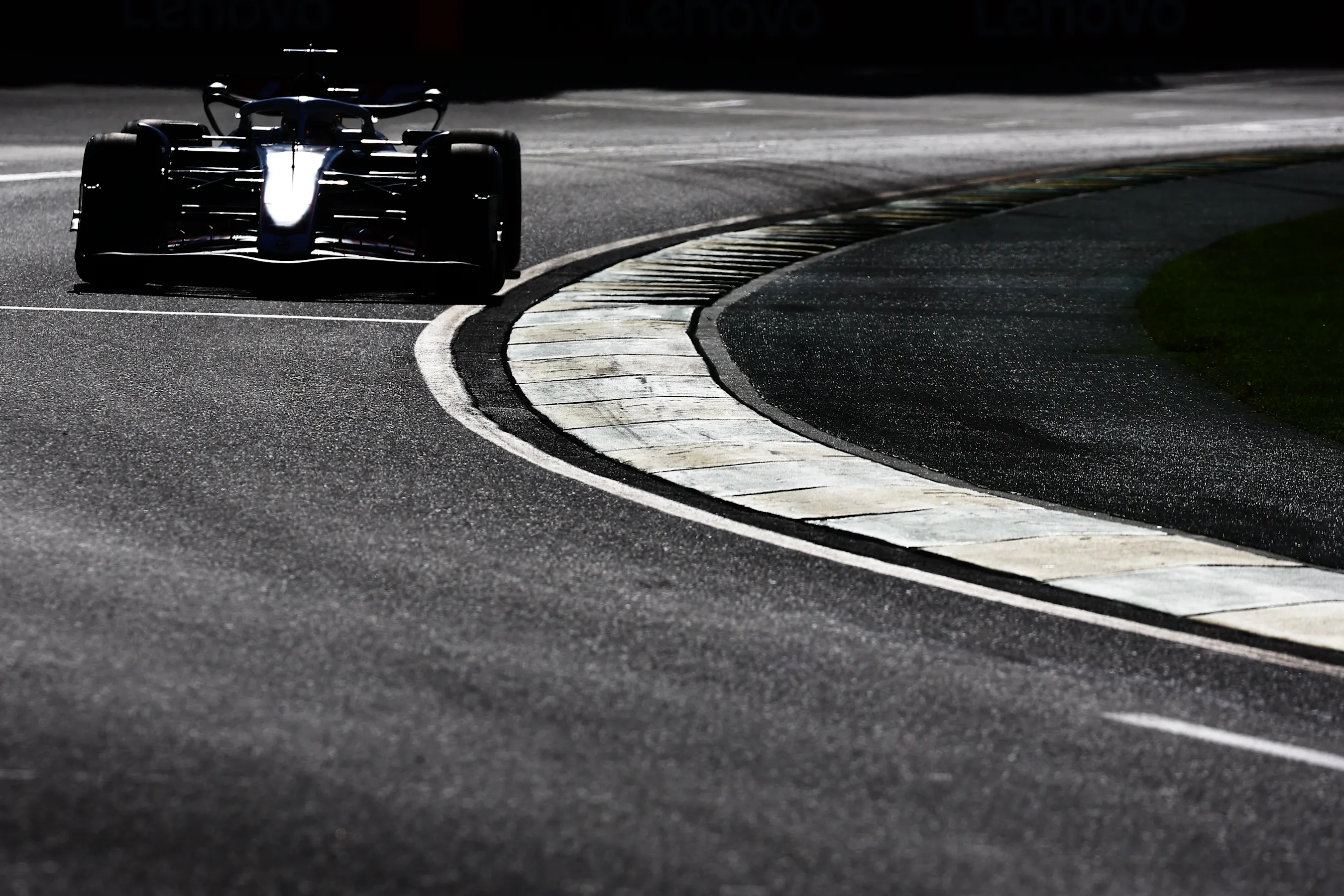 MELBOURNE, AUSTRALIA - MARCH 22: Kevin Magnussen of Denmark driving the (20) Haas F1 VF-24 Ferrari