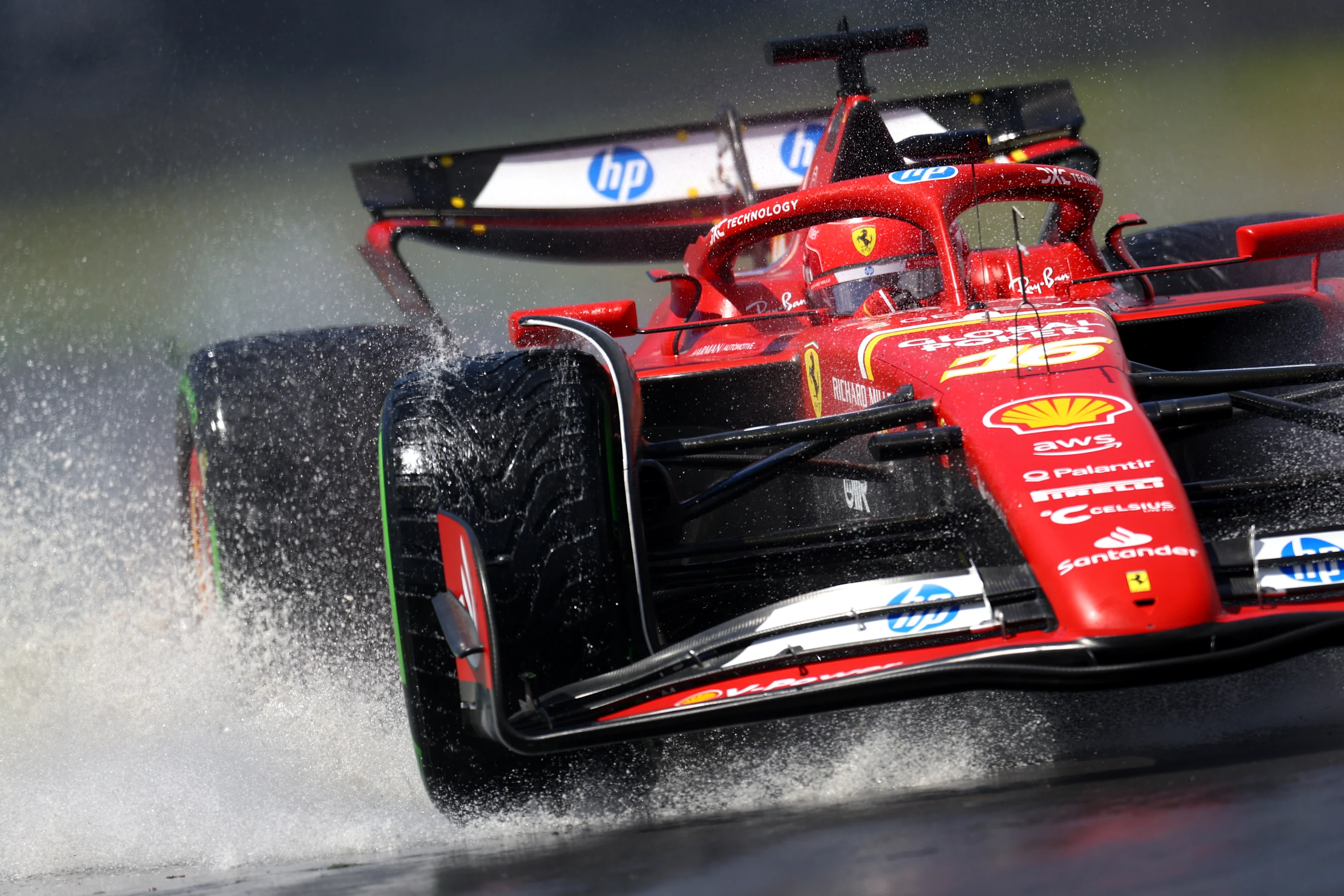 MONTREAL, QUEBEC - JUNE 07: Charles Leclerc of Monaco driving the (16) Ferrari SF-24 runs through a