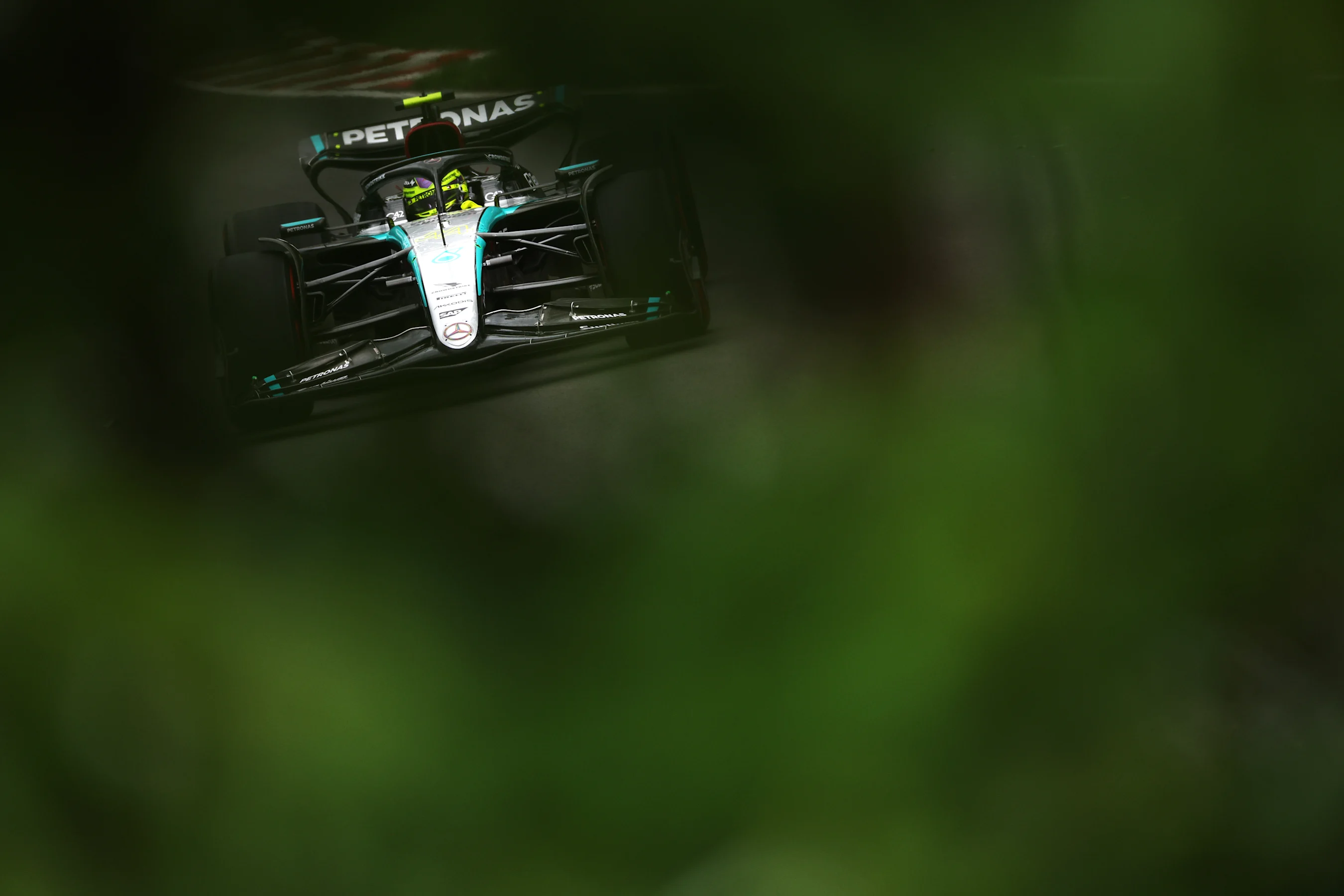 MONTREAL, QUEBEC - JUNE 07: Lewis Hamilton of Great Britain driving the (44) Mercedes AMG Petronas
