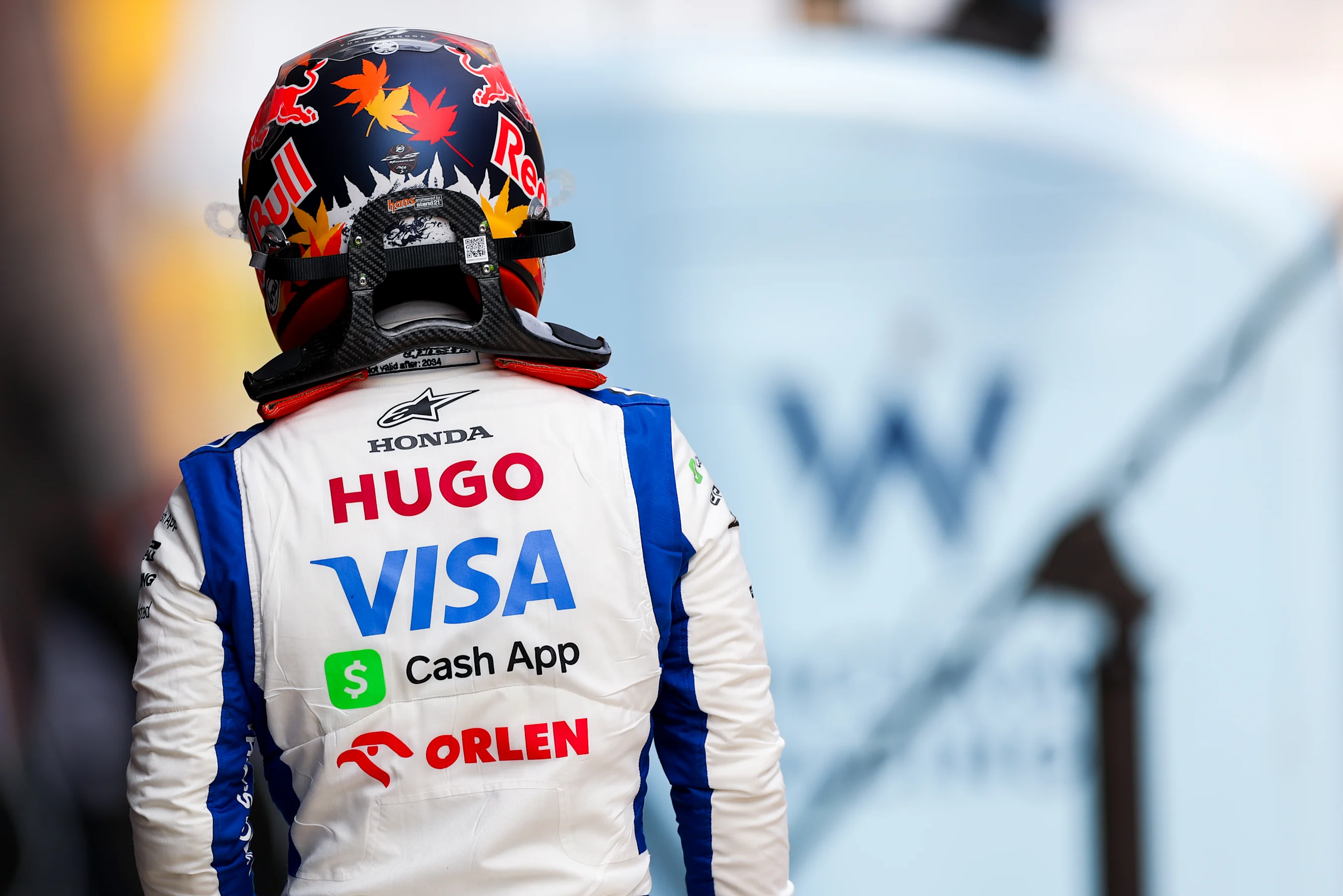 SHANGHAI, CHINA - APRIL 20: Yuki Tsunoda of Scuderia Visa Cash App RB  during Qualifying ahead of