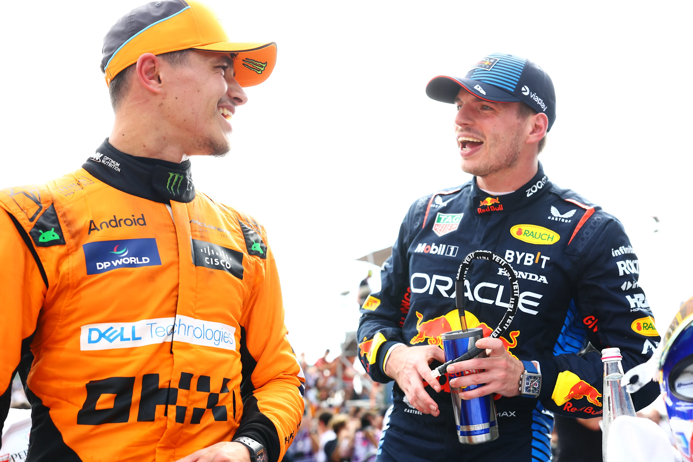 IMOLA, ITALY - MAY 19: Race winner Max Verstappen of the Netherlands and Oracle Red Bull Racing and