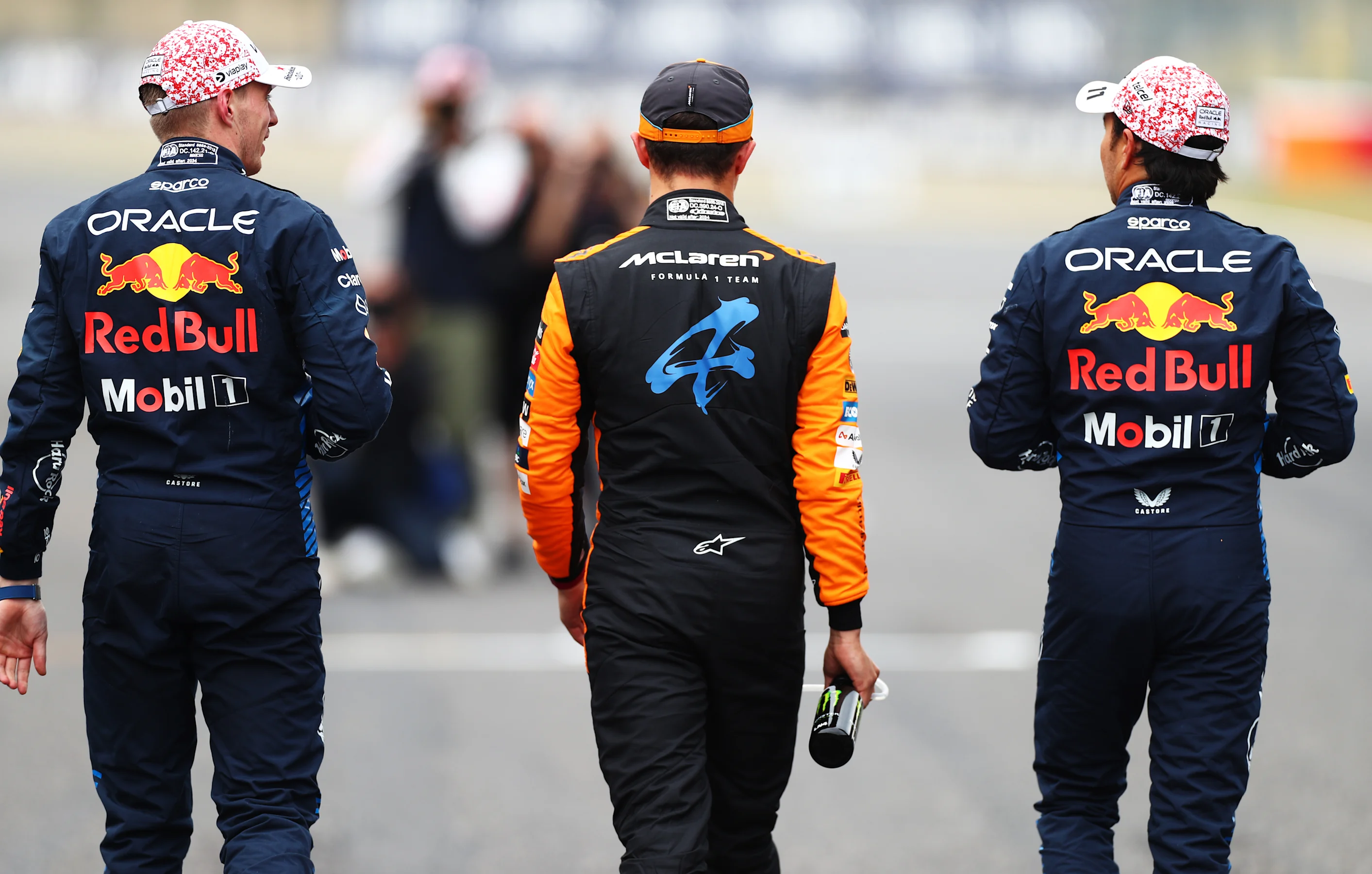 SUZUKA, JAPAN - APRIL 06: Race winner qualifier Max Verstappen of the Netherlands and Oracle Red