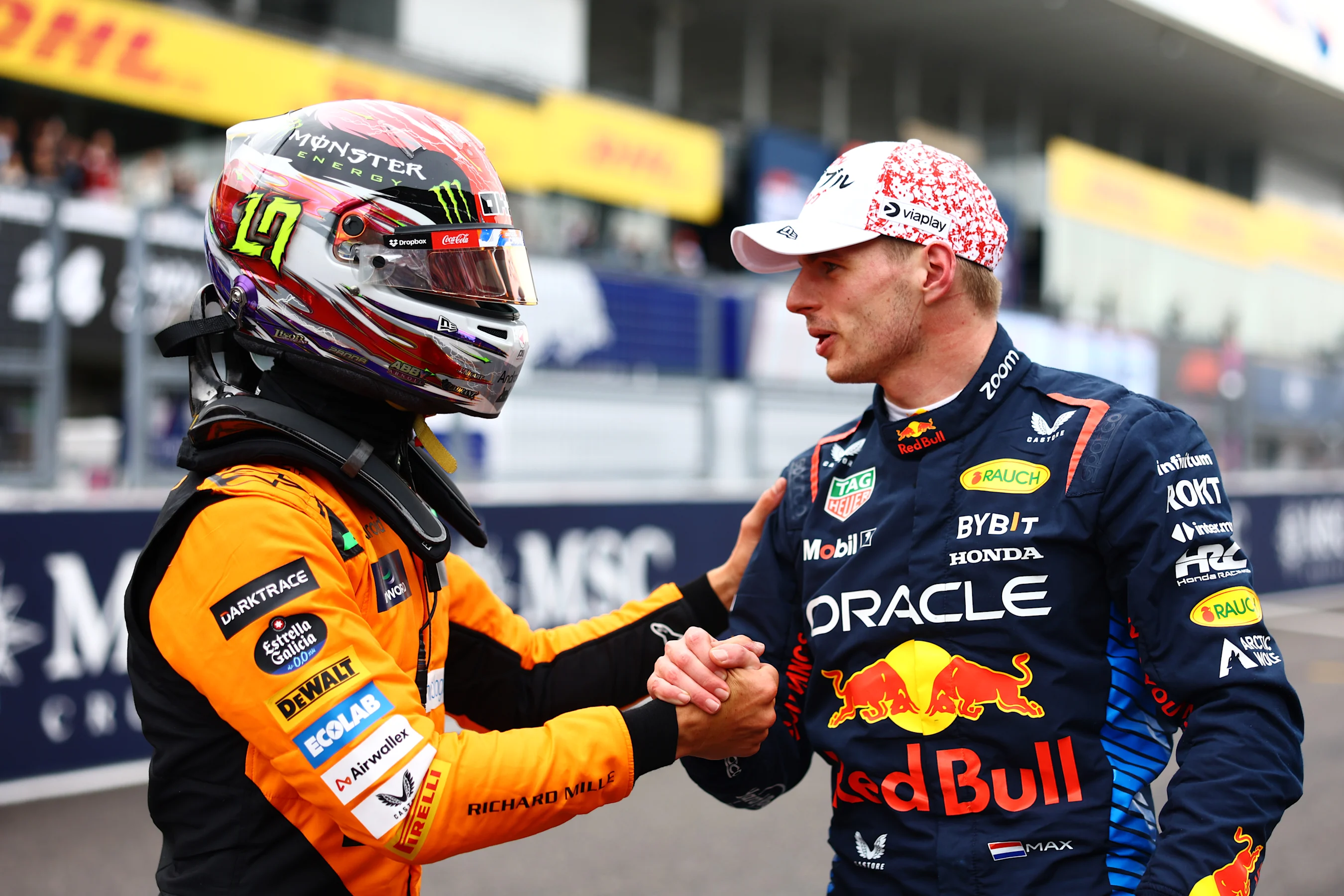 SUZUKA, JAPAN - APRIL 06: Pole position qualifier Max Verstappen of the Netherlands and Oracle Red
