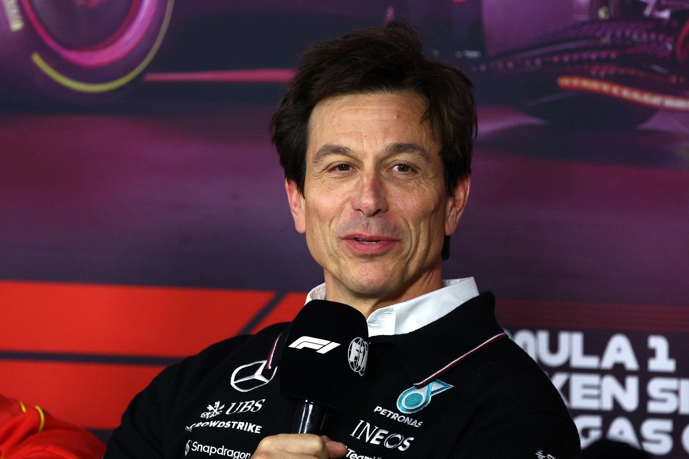 LAS VEGAS, NEVADA - NOVEMBER 21: Mercedes GP Executive Director Toto Wolff attends the Team