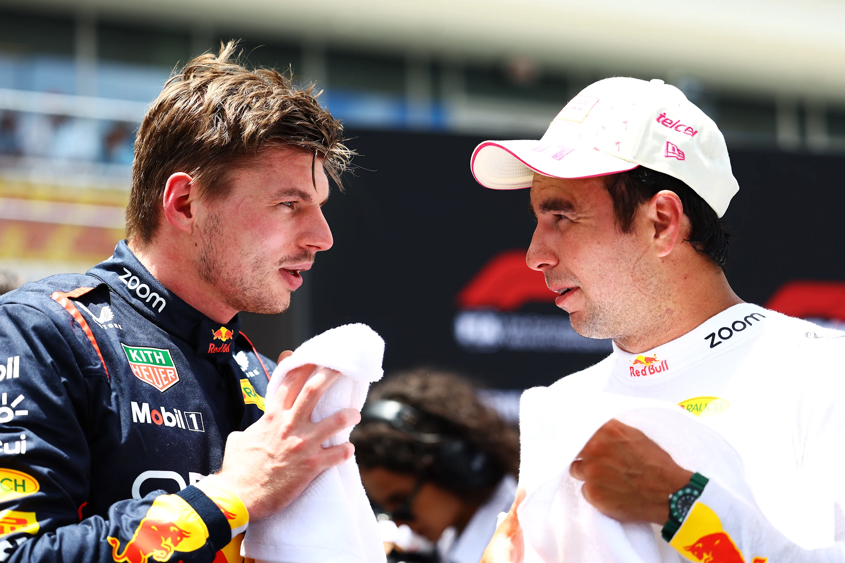 MIAMI, FLORIDA - MAY 04: Sprint winner Max Verstappen of the Netherlands and Oracle Red Bull Racing