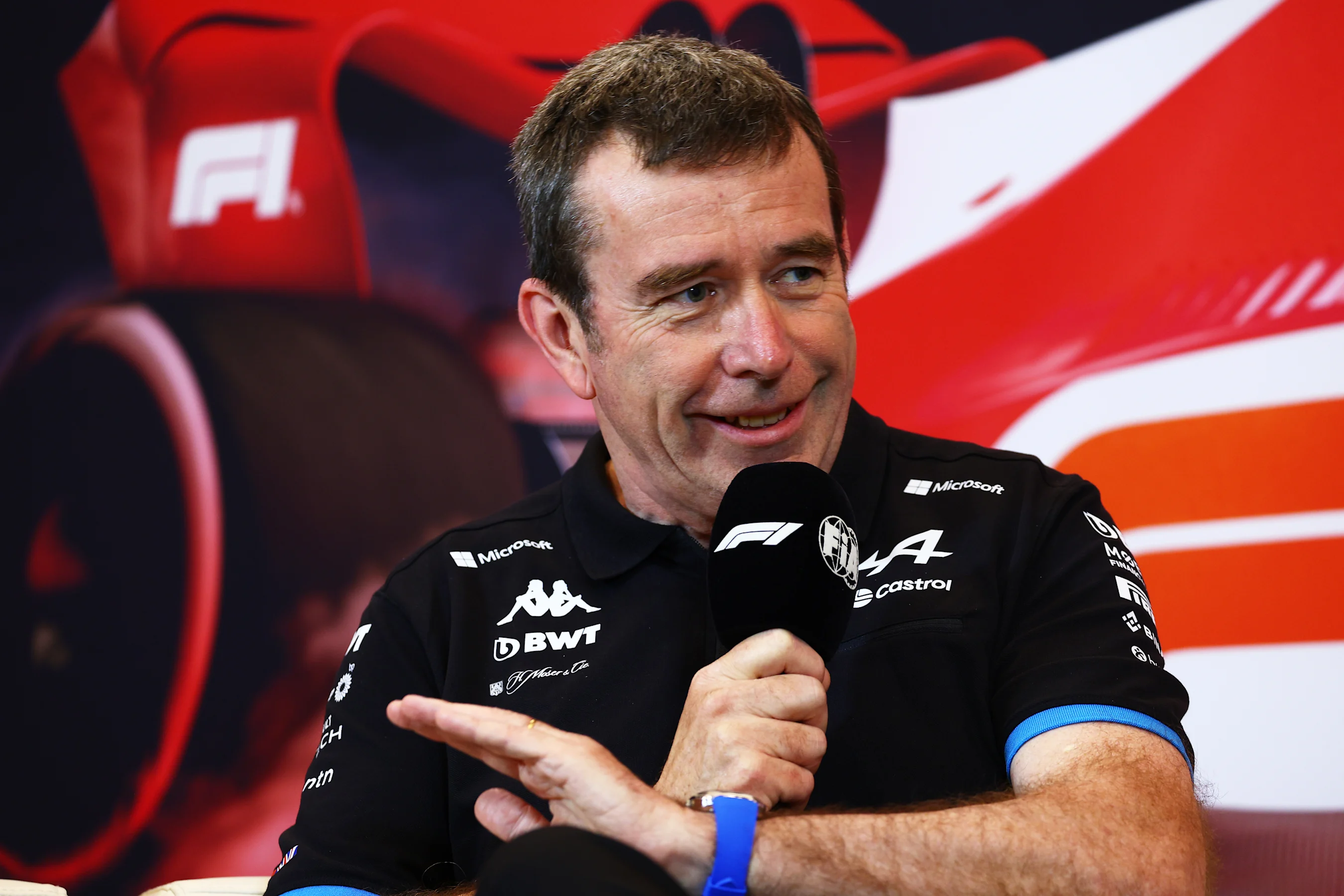 MONTE-CARLO, MONACO - MAY 24: Bruno Famin, Team Principal of Alpine F1 attends the Team Principals