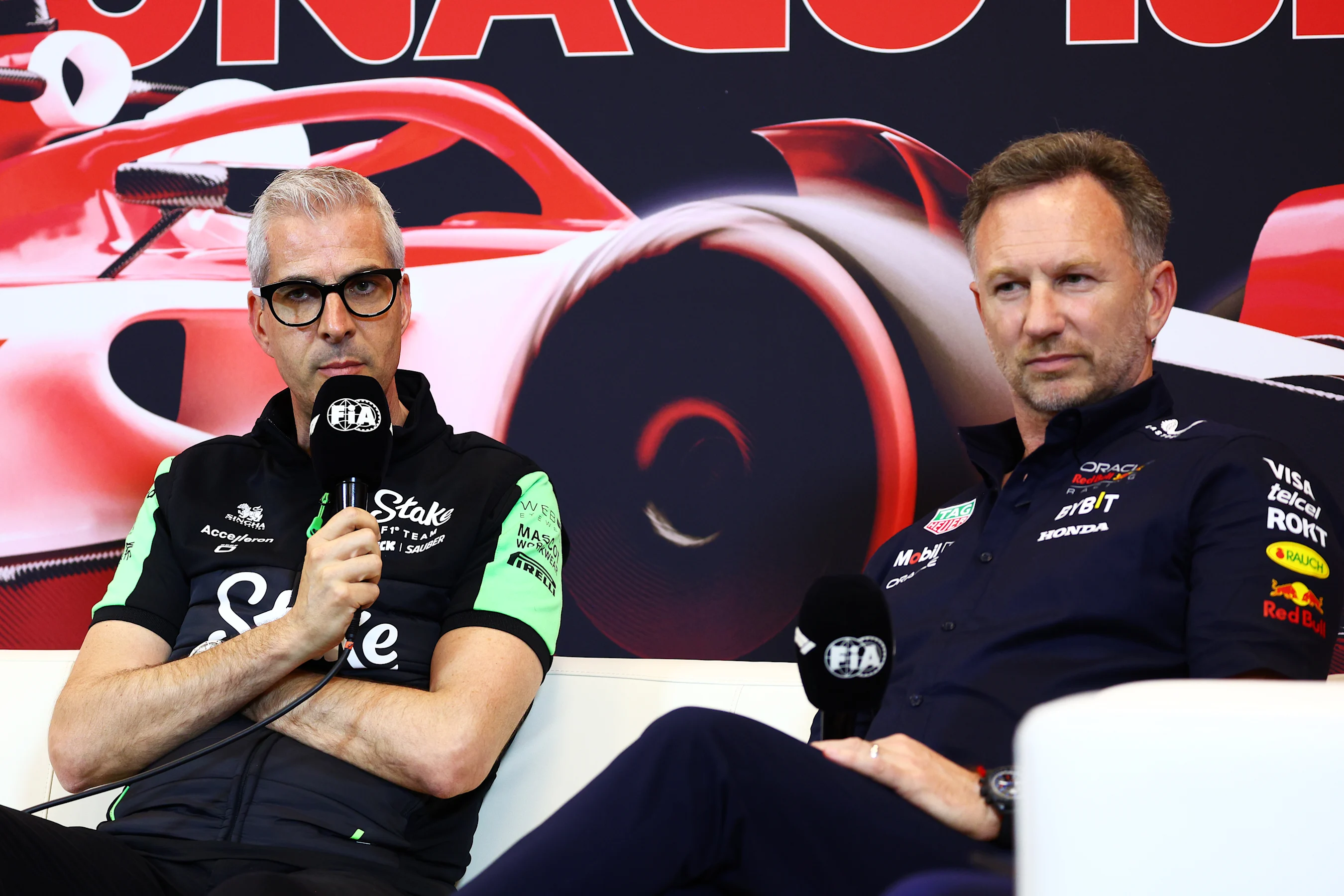 MONTE-CARLO, MONACO - MAY 24: Alessandro Alunni Bravi, Team Representative of Stake F1 Team Kick
