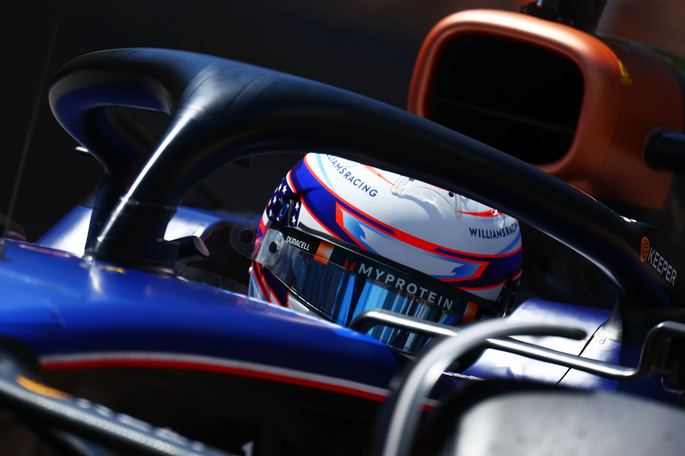 MONTE-CARLO, MONACO - MAY 25: Logan Sargeant of United States driving the (2) Williams FW46