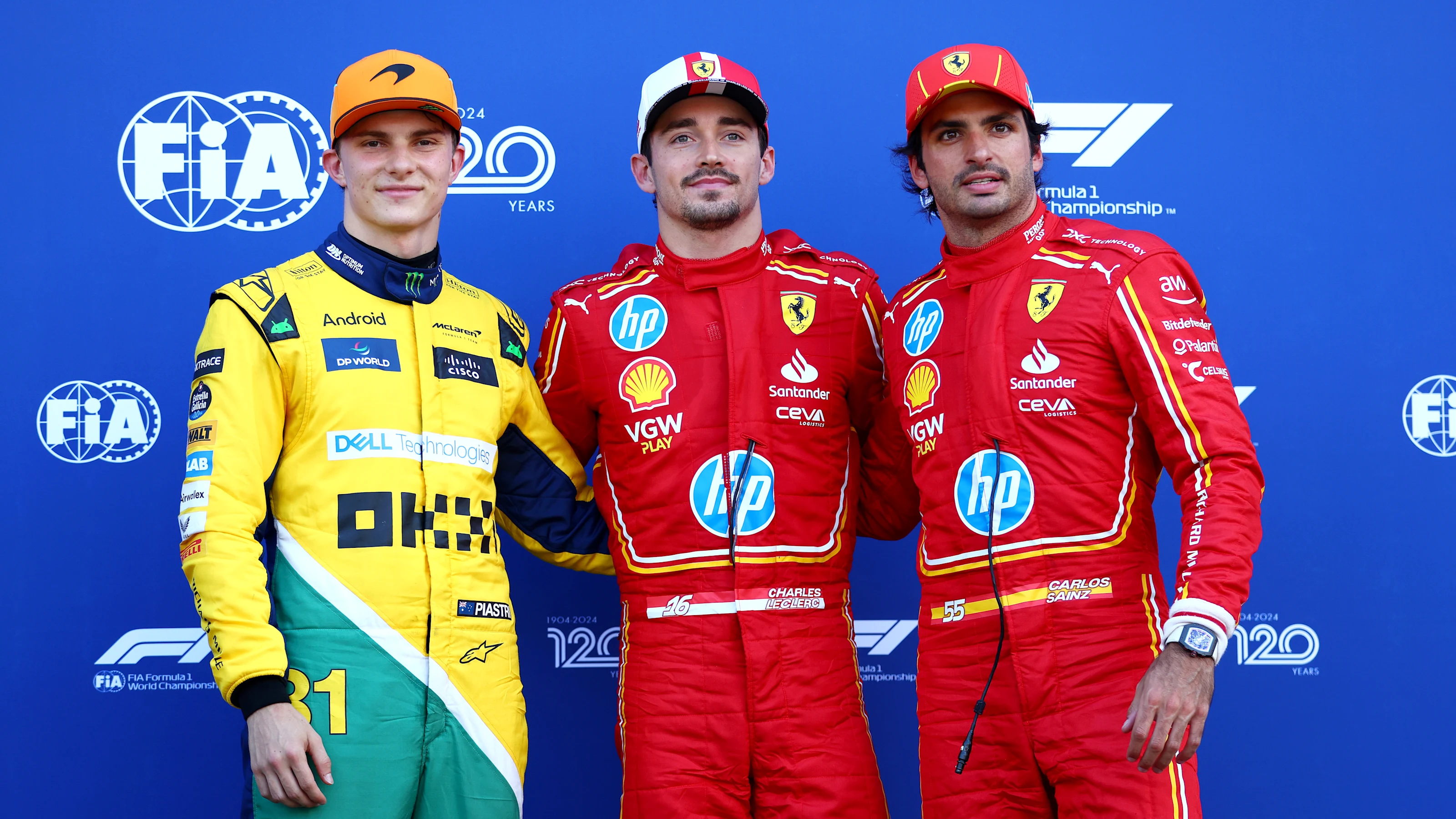 MONTE-CARLO, MONACO - MAY 25: Pole position qualifier Charles Leclerc of Monaco and Ferrari, Second