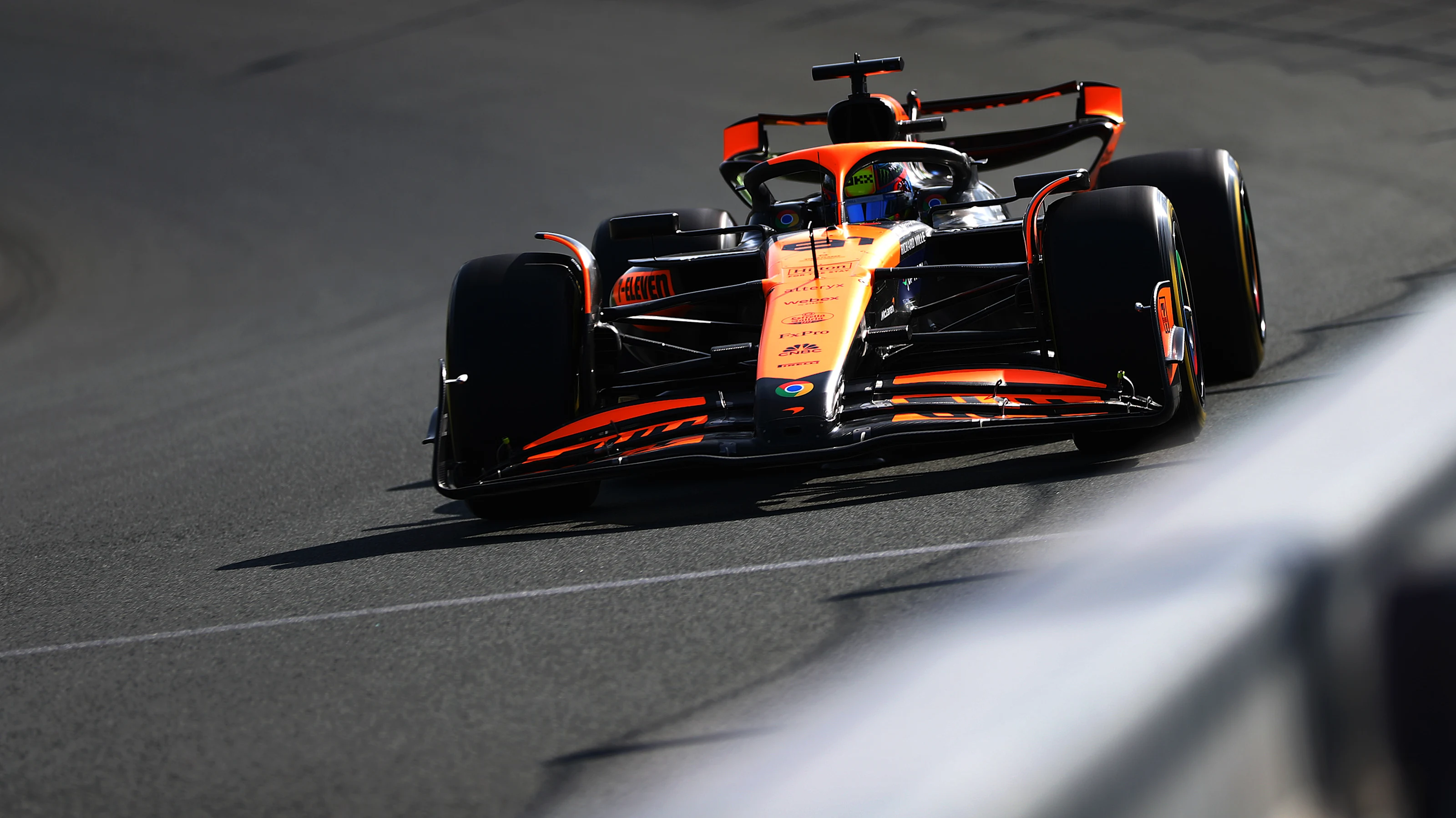 ZANDVOORT, NETHERLANDS - AUGUST 23: Oscar Piastri of Australia driving the (81) McLaren MCL38