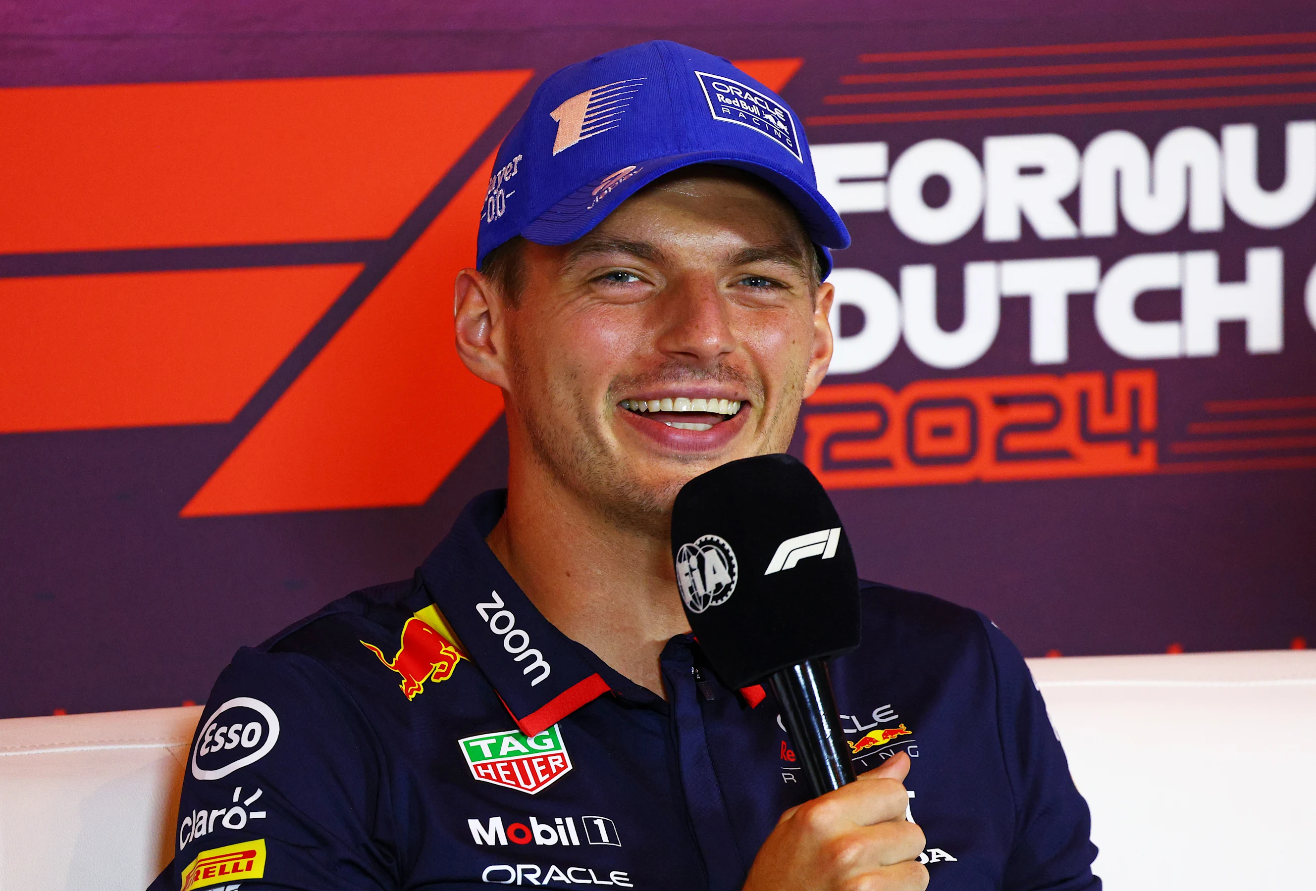 ZANDVOORT, NETHERLANDS - AUGUST 22: Max Verstappen of the Netherlands and Oracle Red Bull Racing