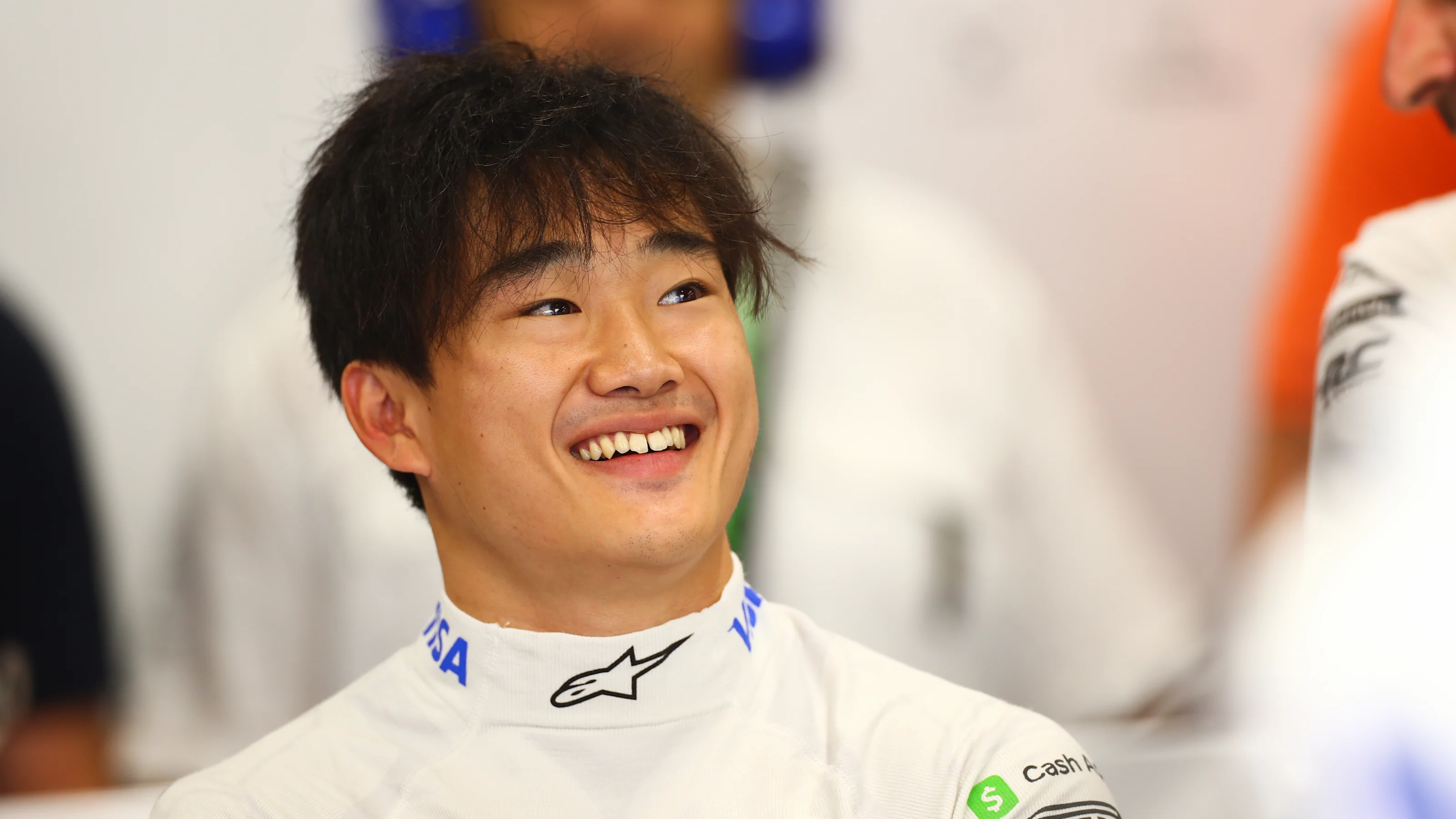 ZANDVOORT, NETHERLANDS - AUGUST 24: Yuki Tsunoda of Visa Cash App RB during practice ahead of the