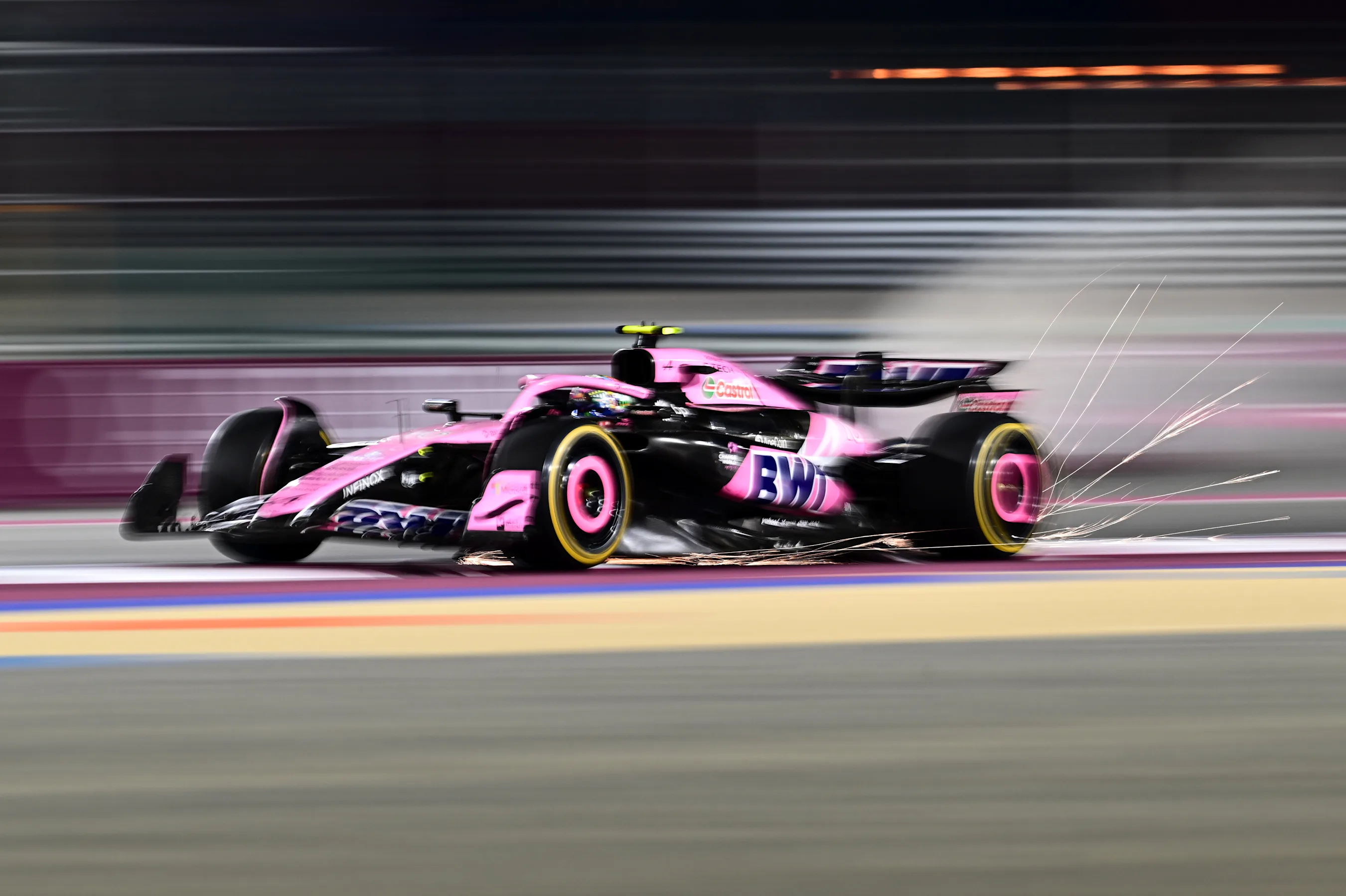 LUSAIL CITY, QATAR - DECEMBER 01: Pierre Gasly of France driving the (10) Alpine F1 A524 Renault on