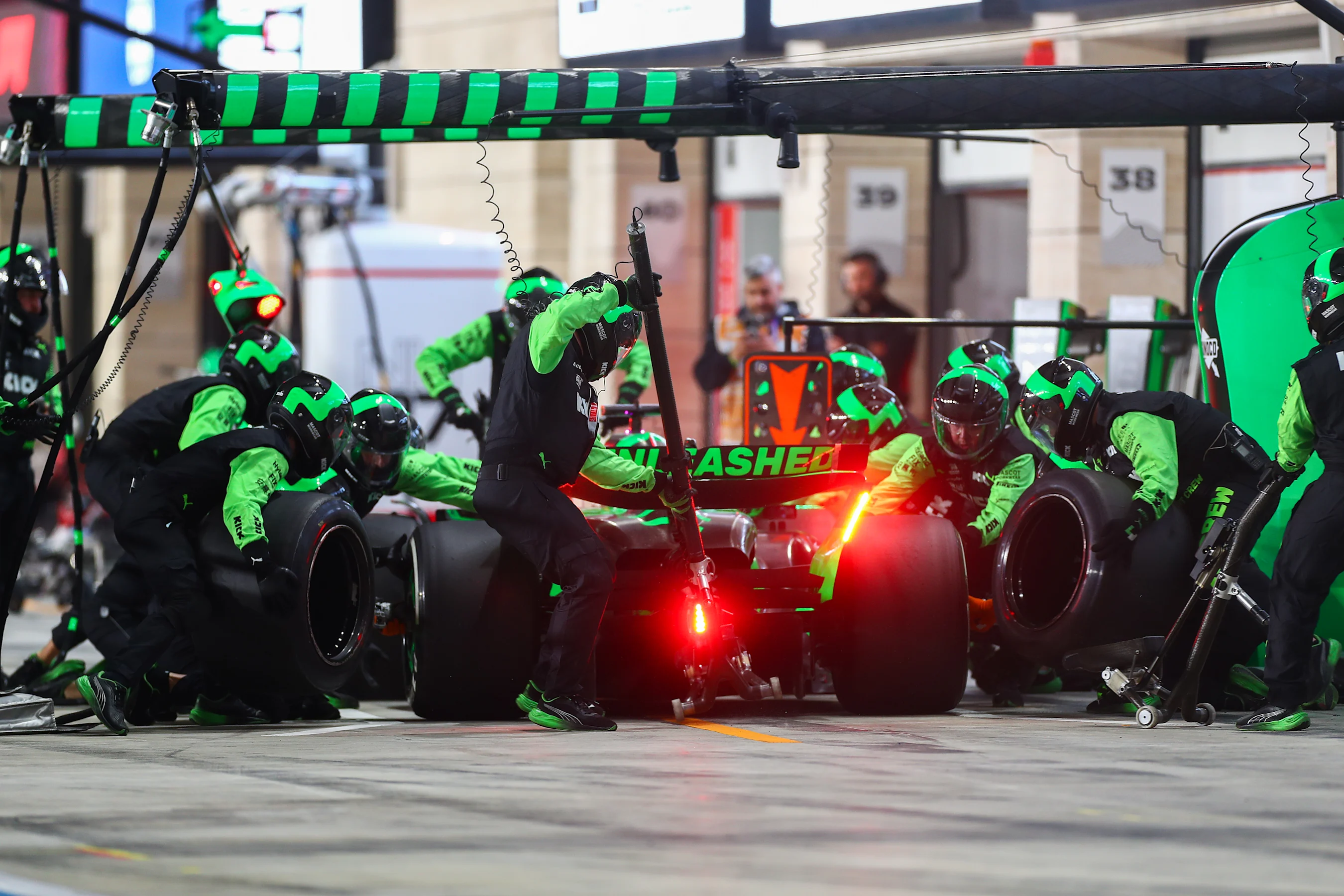 LUSAIL CITY, QATAR - DECEMBER 01: Valterri Bottas of Stake F1 Kick Sauber and Finland during the