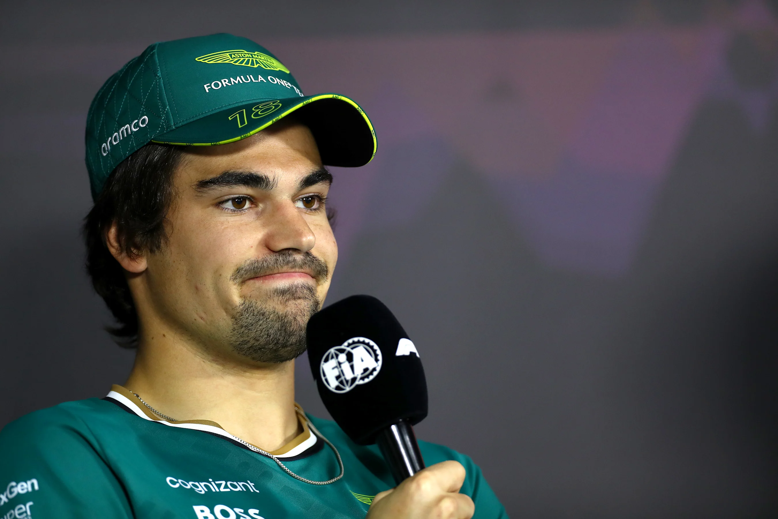 JEDDAH, SAUDI ARABIA - MARCH 06: Lance Stroll of Canada and Aston Martin F1 Team attends the