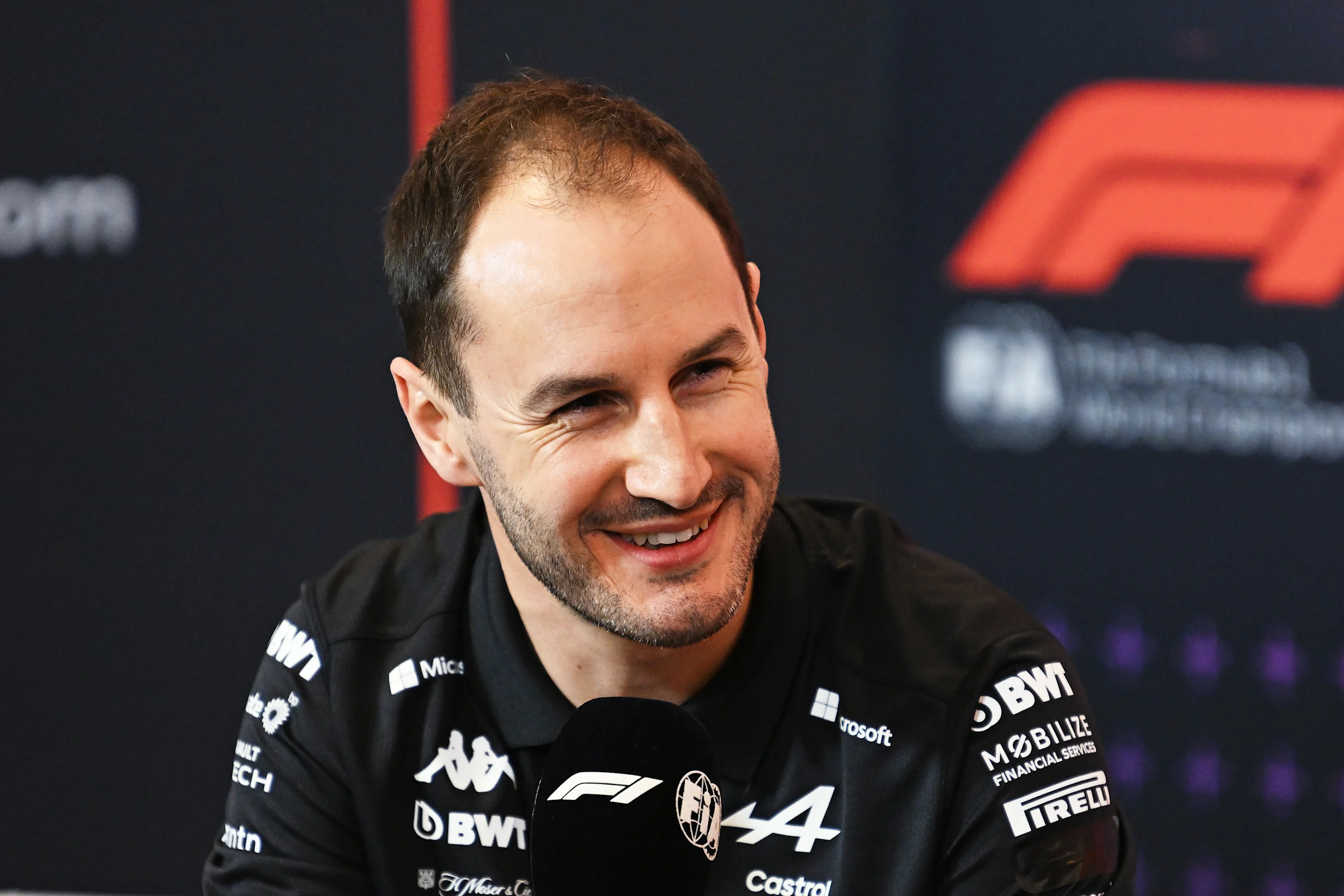 AUSTIN, TEXAS - OCTOBER 18: Oliver Oakes, Team Principal of Alpine F1 attends the Team Principals