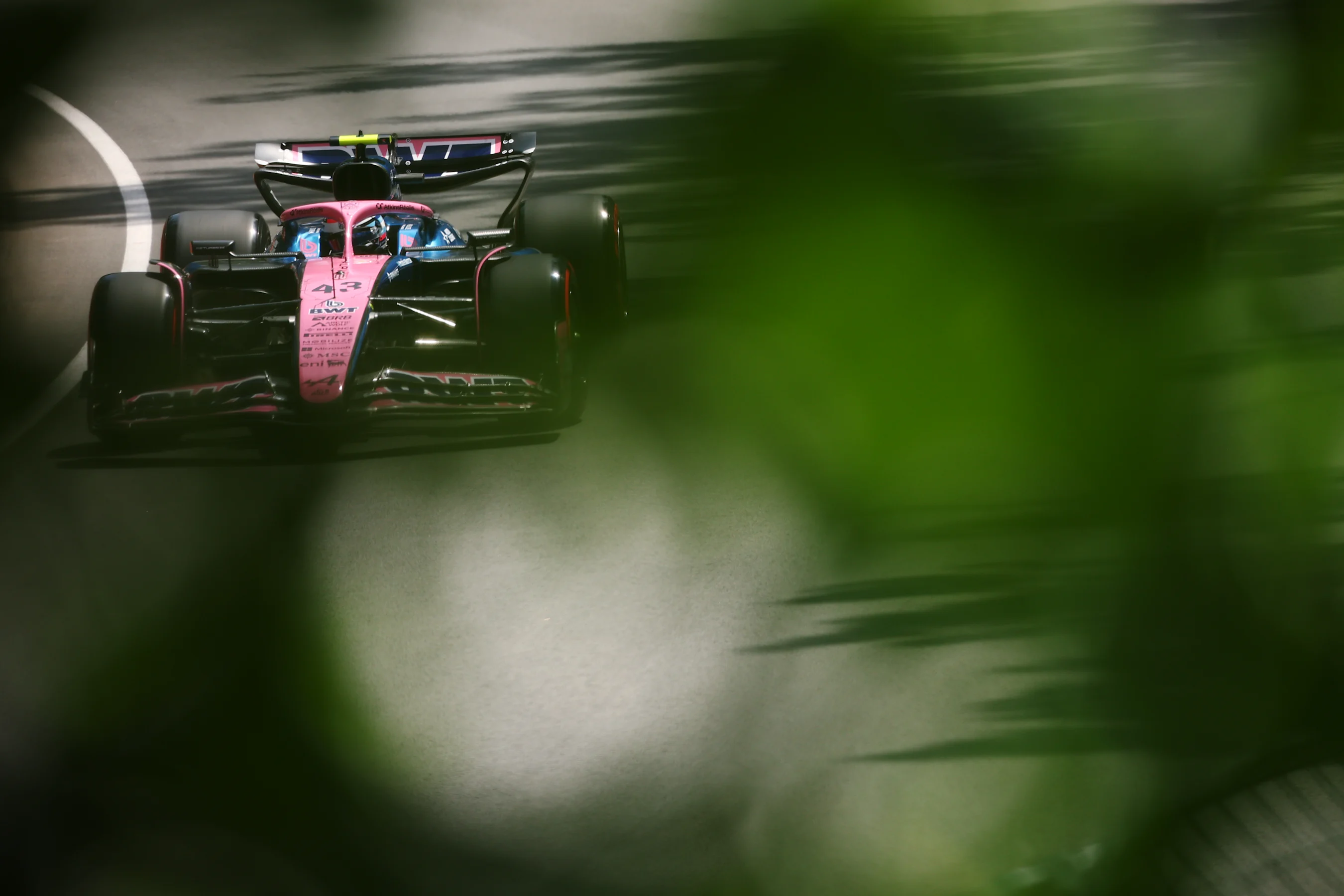 MONTREAL, QUEBEC - JUNE 13: Franco Colapinto of Argentina driving the (43) Alpine F1 A525 Renault