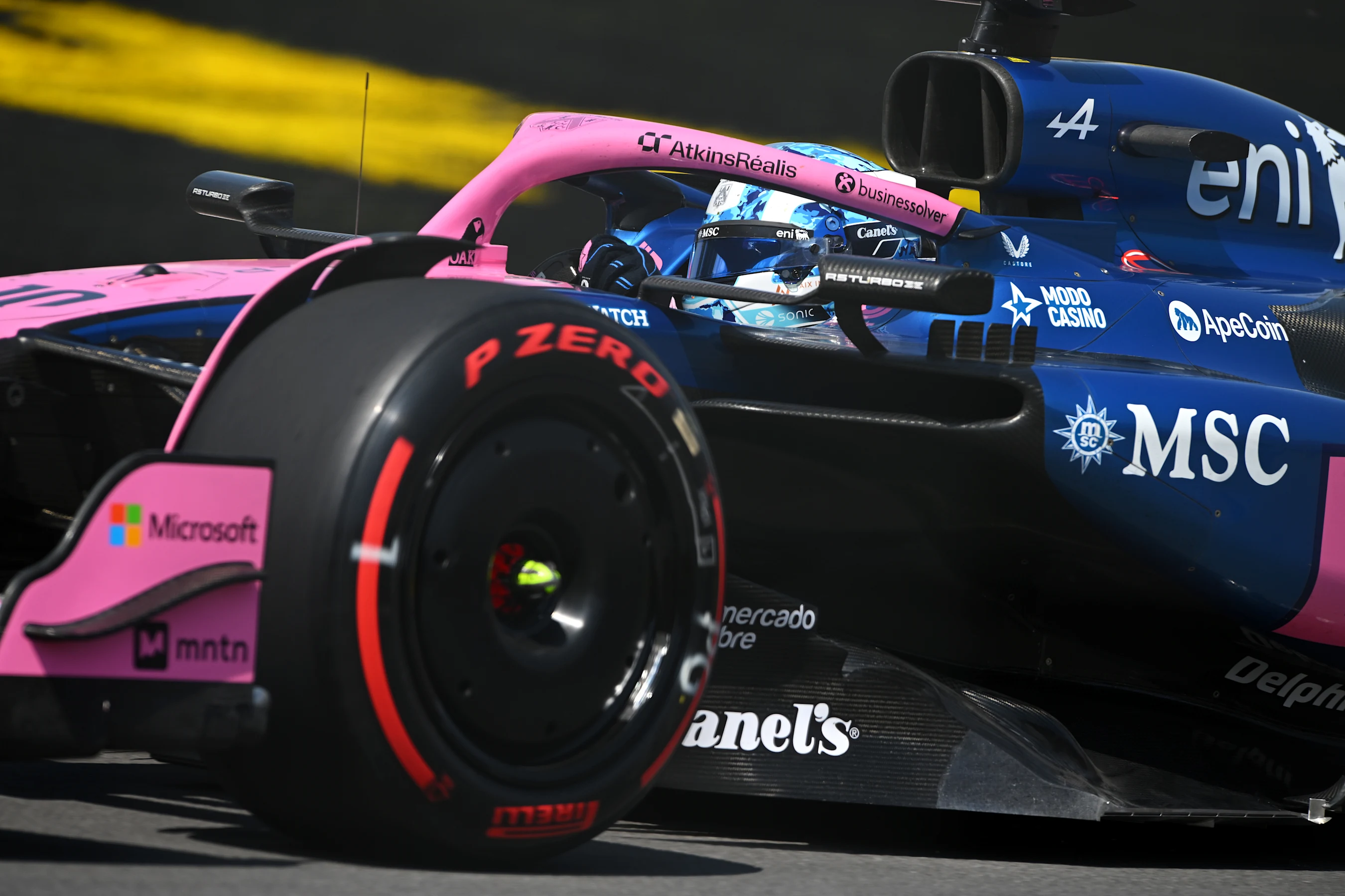 MONTREAL, QUEBEC - JUNE 13: Pierre Gasly of France driving the (10) Alpine F1 A525 Renault on track