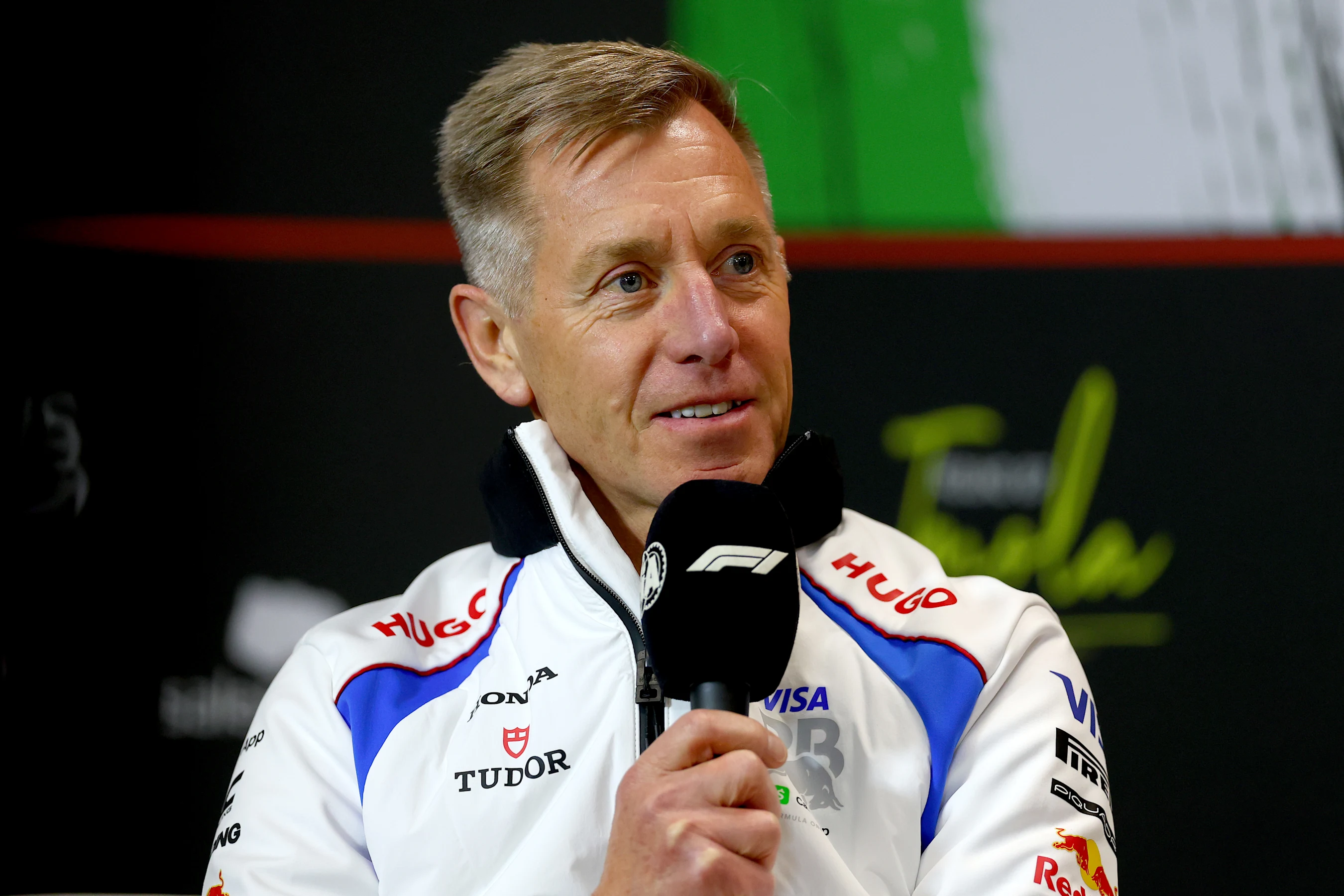 IMOLA, ITALY - MAY 16: Tim Goss, Chief Technical Officer, Visa Cash App Racing Bulls in the Team