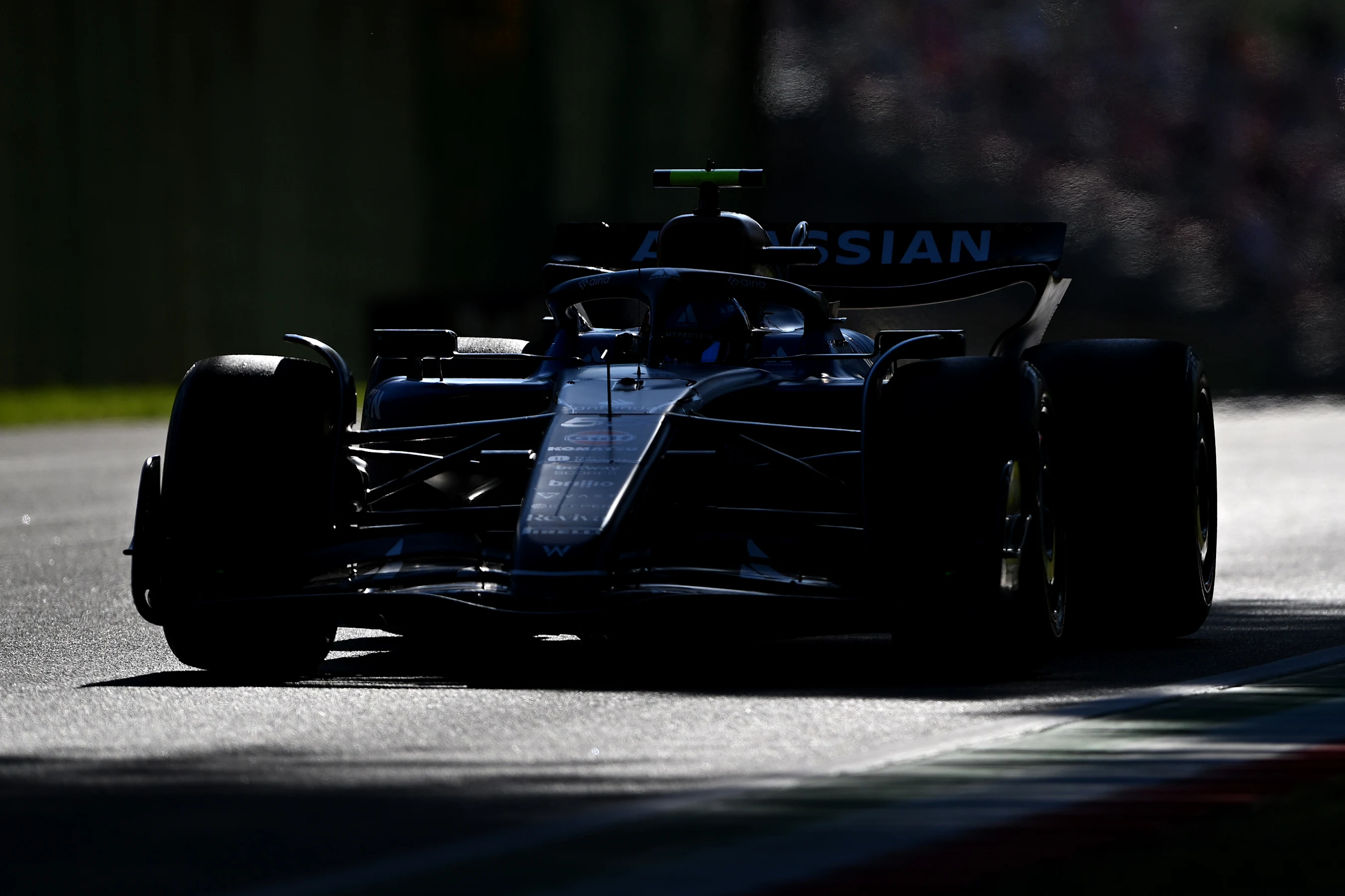 IMOLA, ITALY - MAY 16: Carlos Sainz of Spain driving the (55) Williams FW47 Mercedes on track