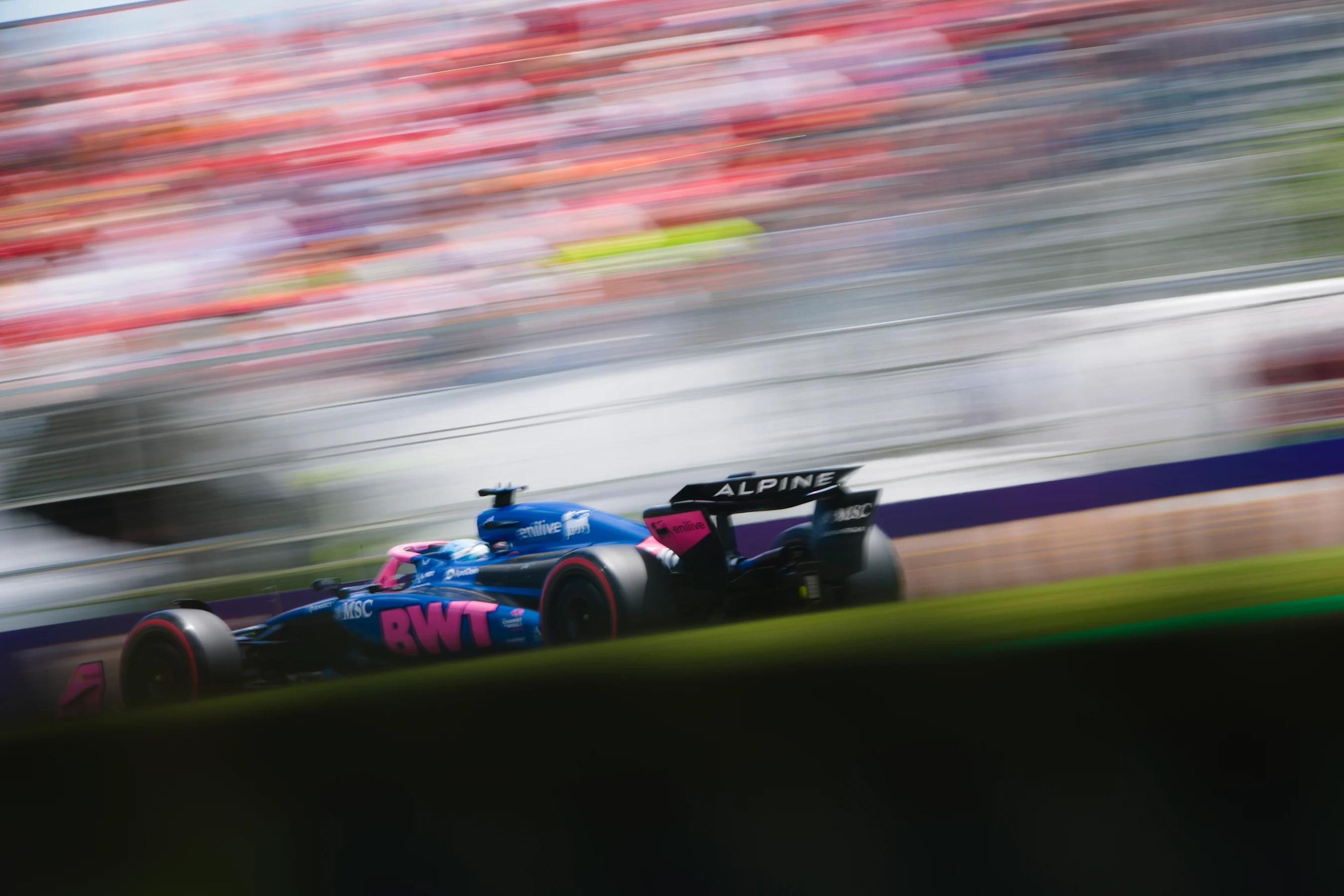 IMOLA, ITALY - MAY 17: Pierre Gasly of France driving the (10) Alpine F1 A525 Renault on track