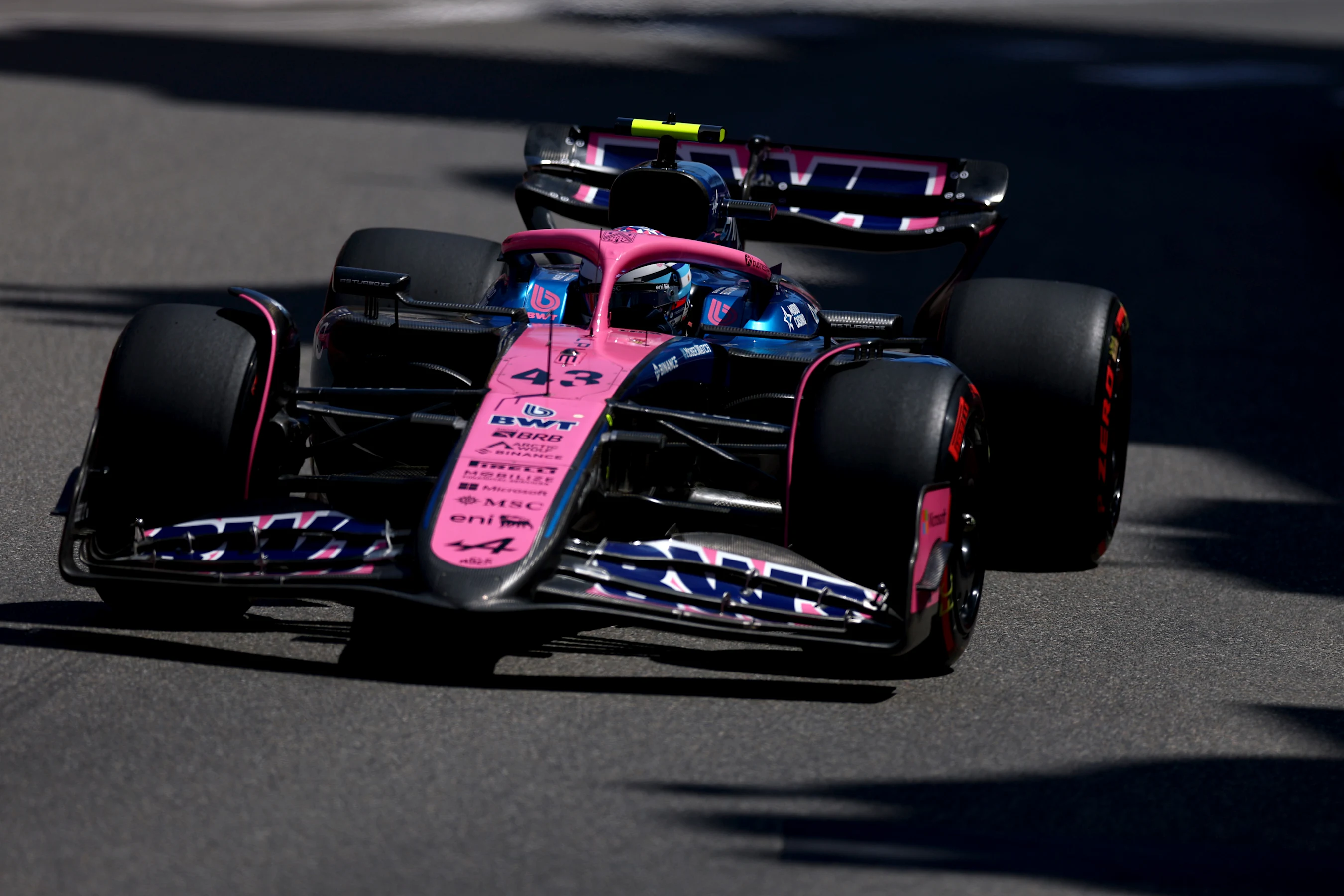 MONTE-CARLO, MONACO - MAY 25: Franco Colapinto of Argentina driving the (43) Alpine F1 A525 Renault